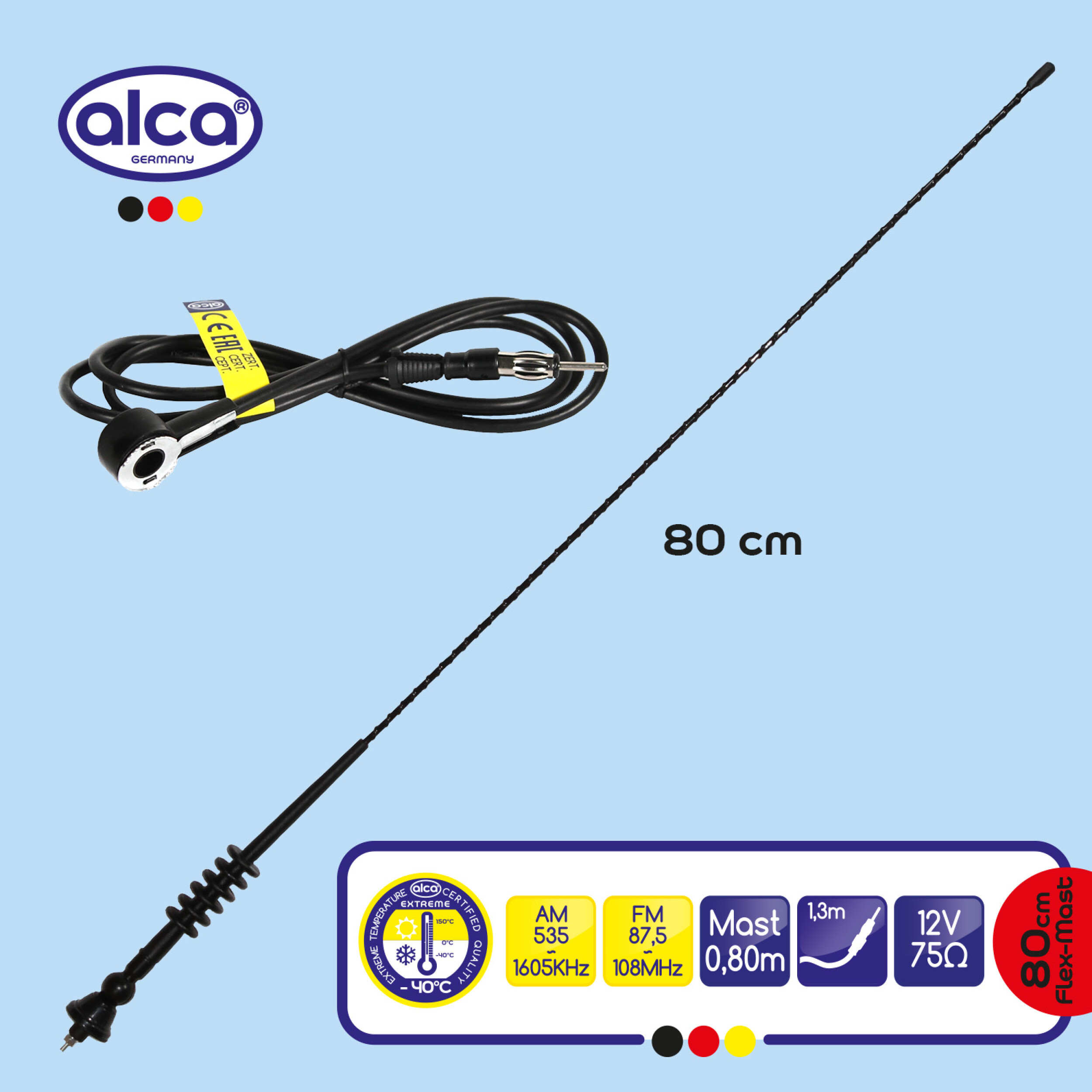 Universal Fiberglas Antenne | alca® Antenne Fiberglas