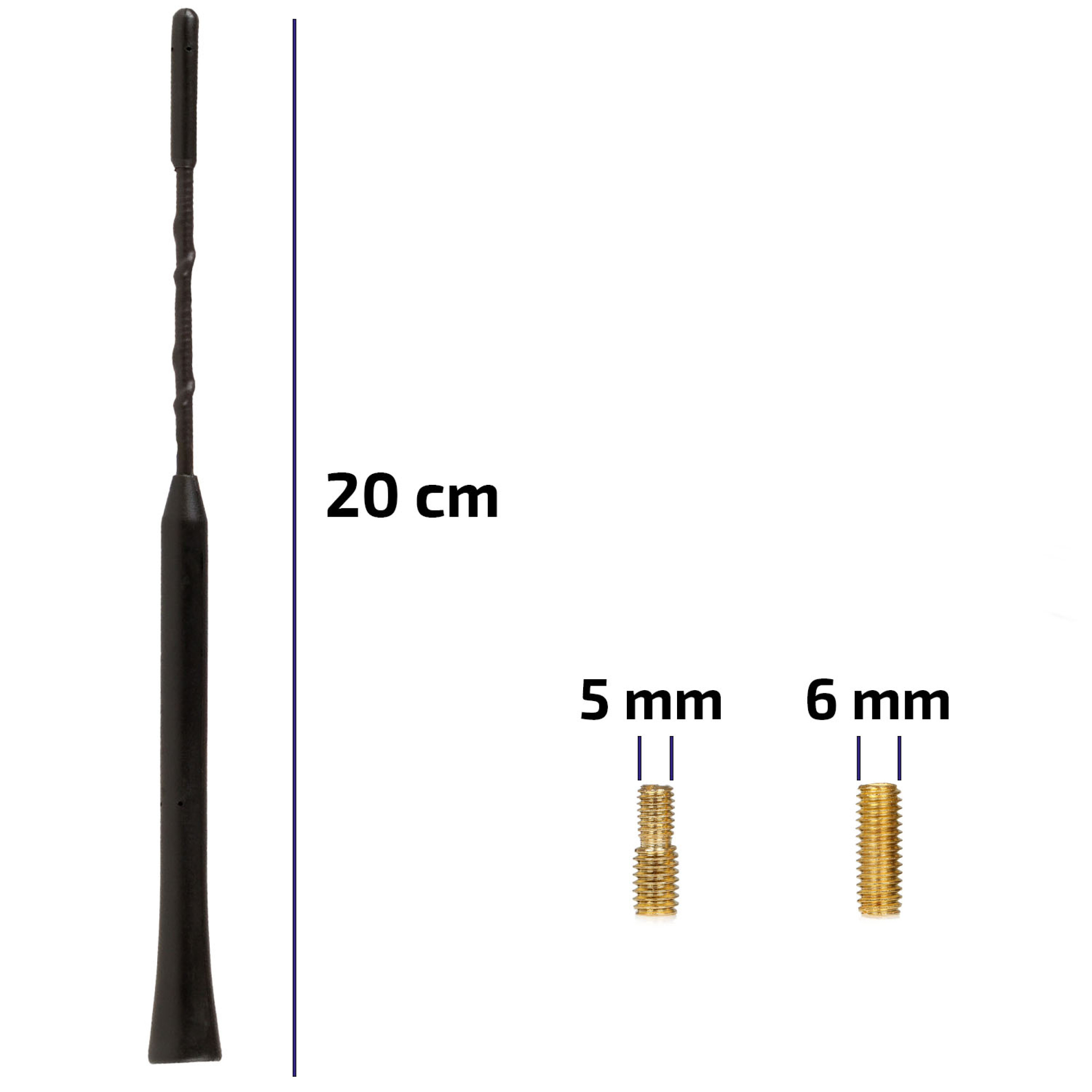 Premium Antennen-Ersatzstab | HEYNER® Antennen-Ersatzstab S