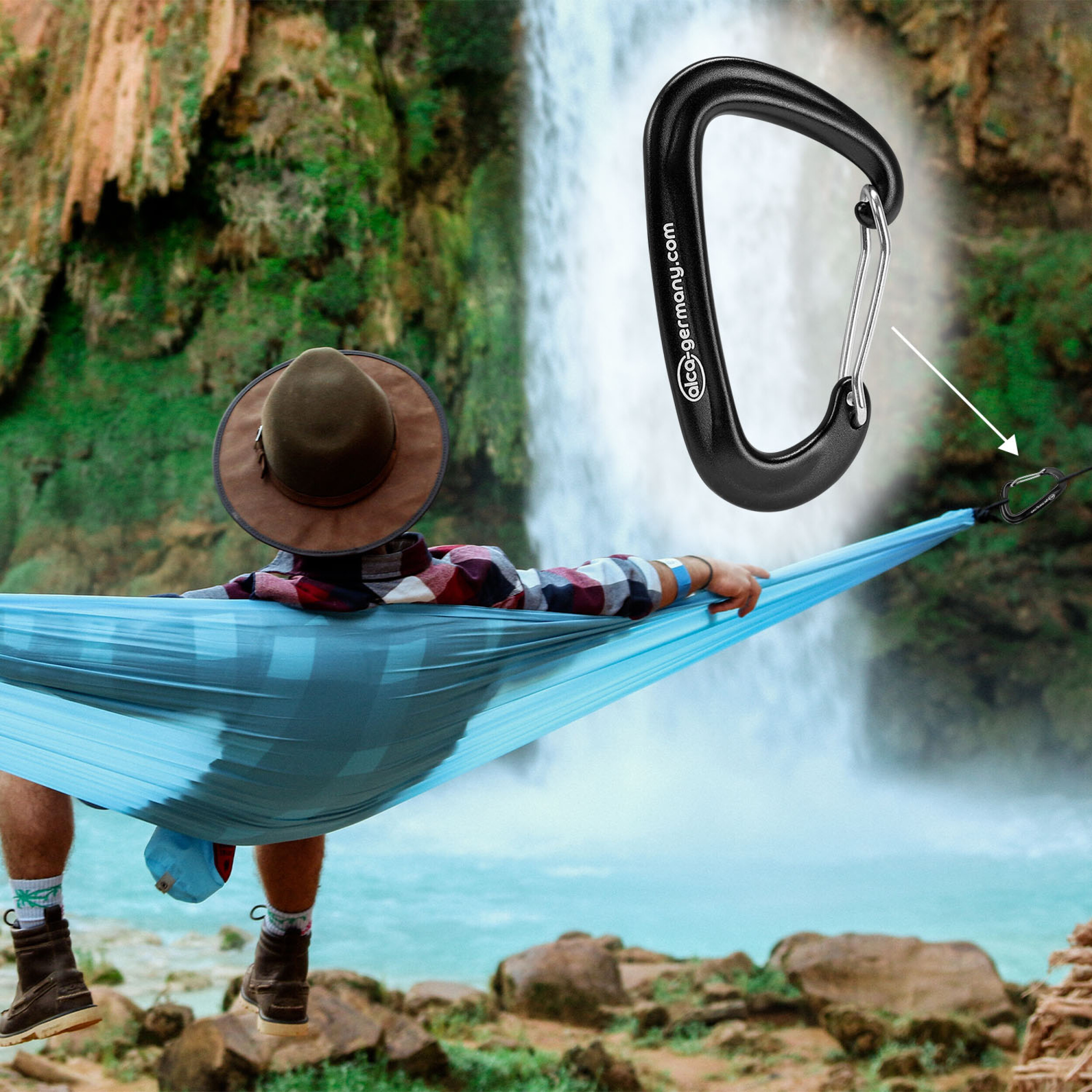 Karabinerhaken Set | alca® Multi Carabiner M