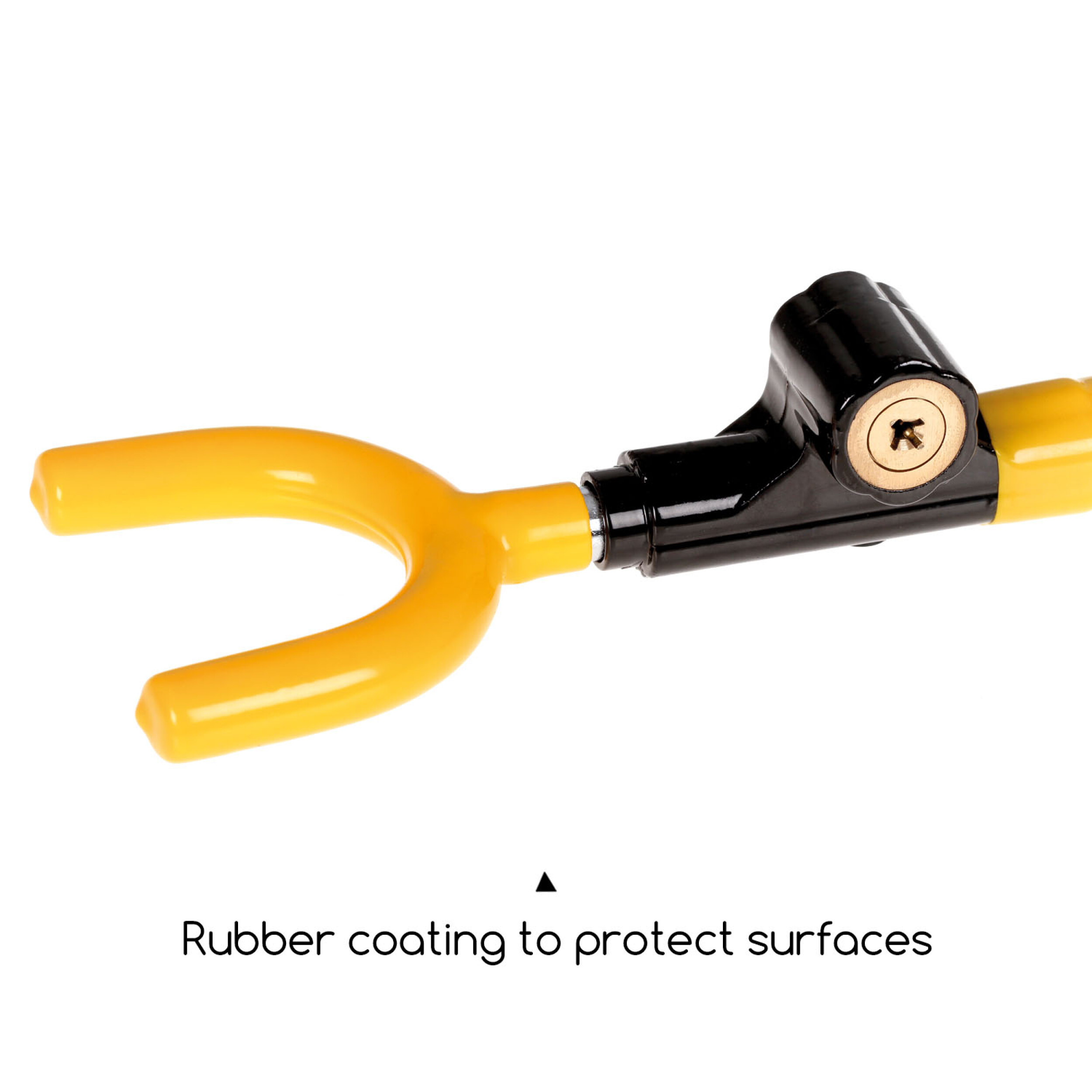 Lenkradsperre mit Schlüssel | alca® AutoSafe Wheel Blocker