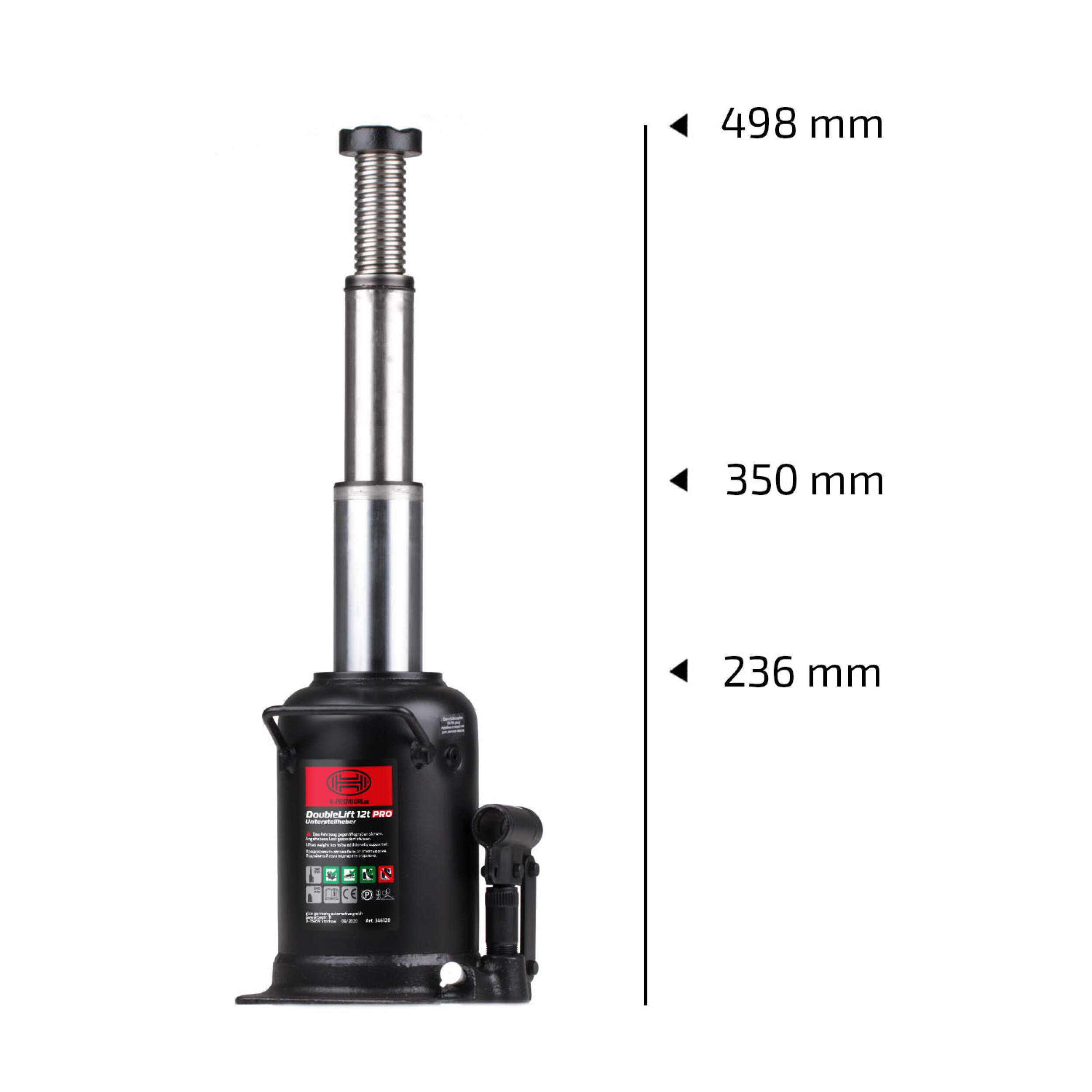 Hydraulischer Stempelwagenheber | HEYNER® DoubleLift 12t PRO