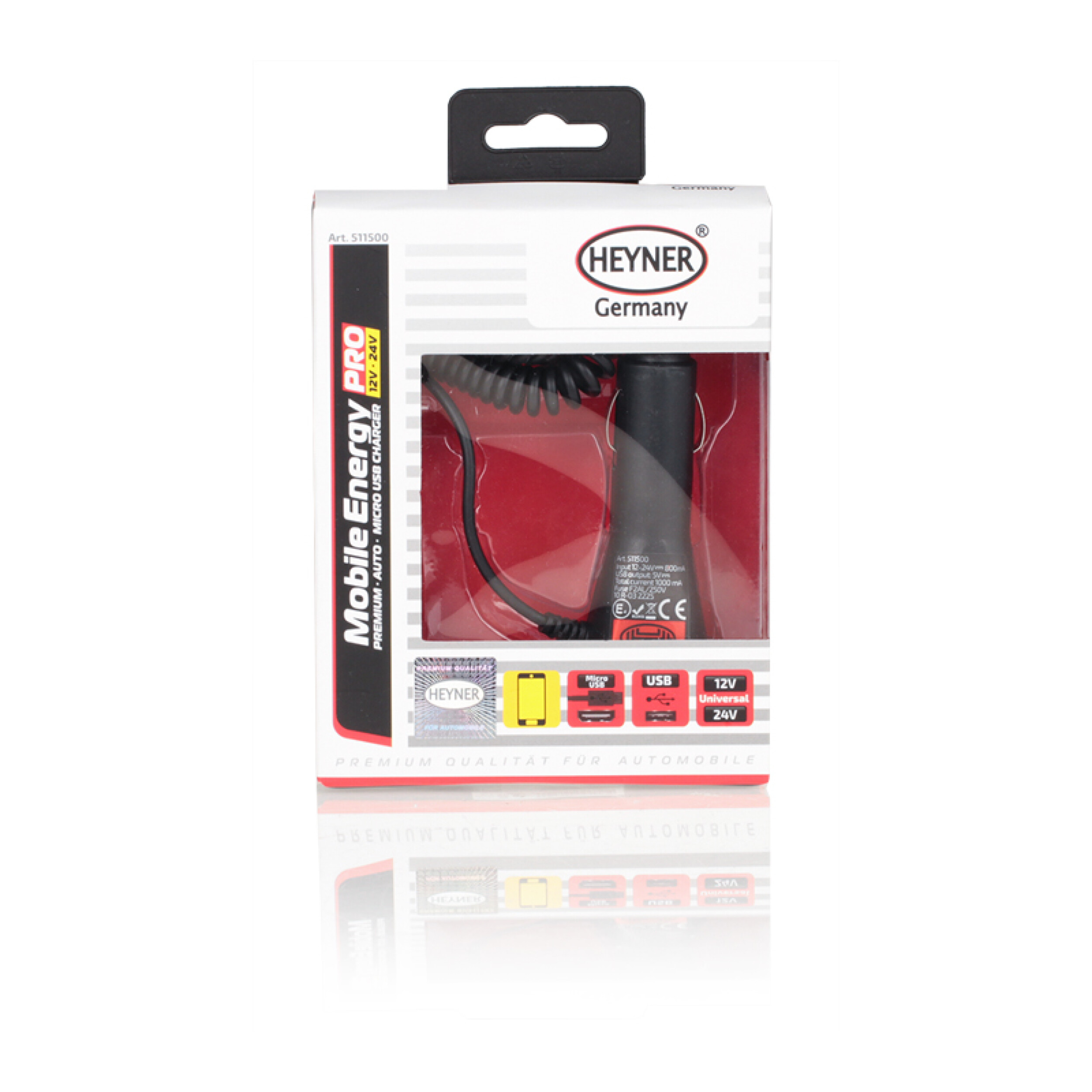 Micro USB Ladegerät 12/24V | HEYNER® Mobile Energy PRO