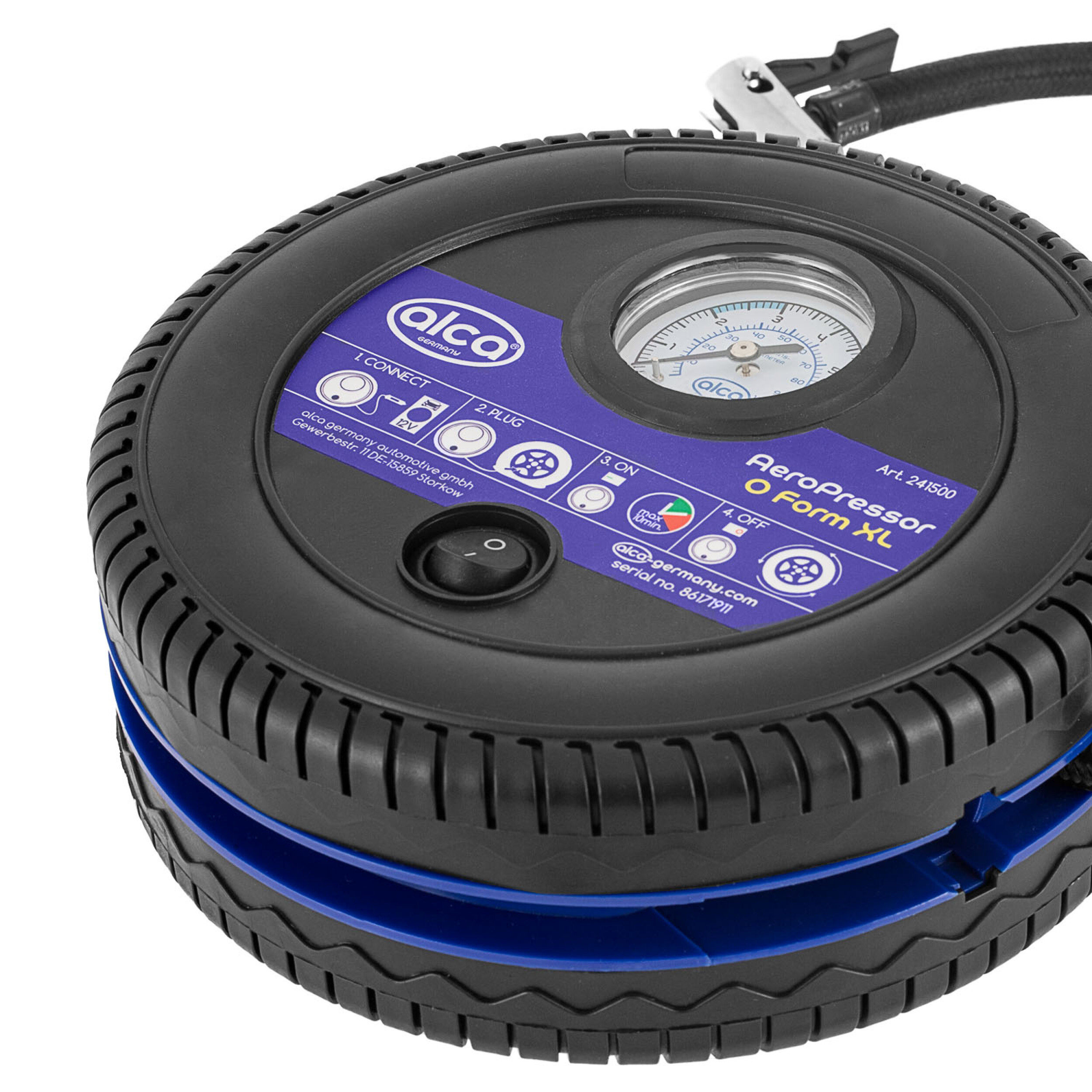 O-Form Kompressor 12V | alca® AeroPressor O Form XL