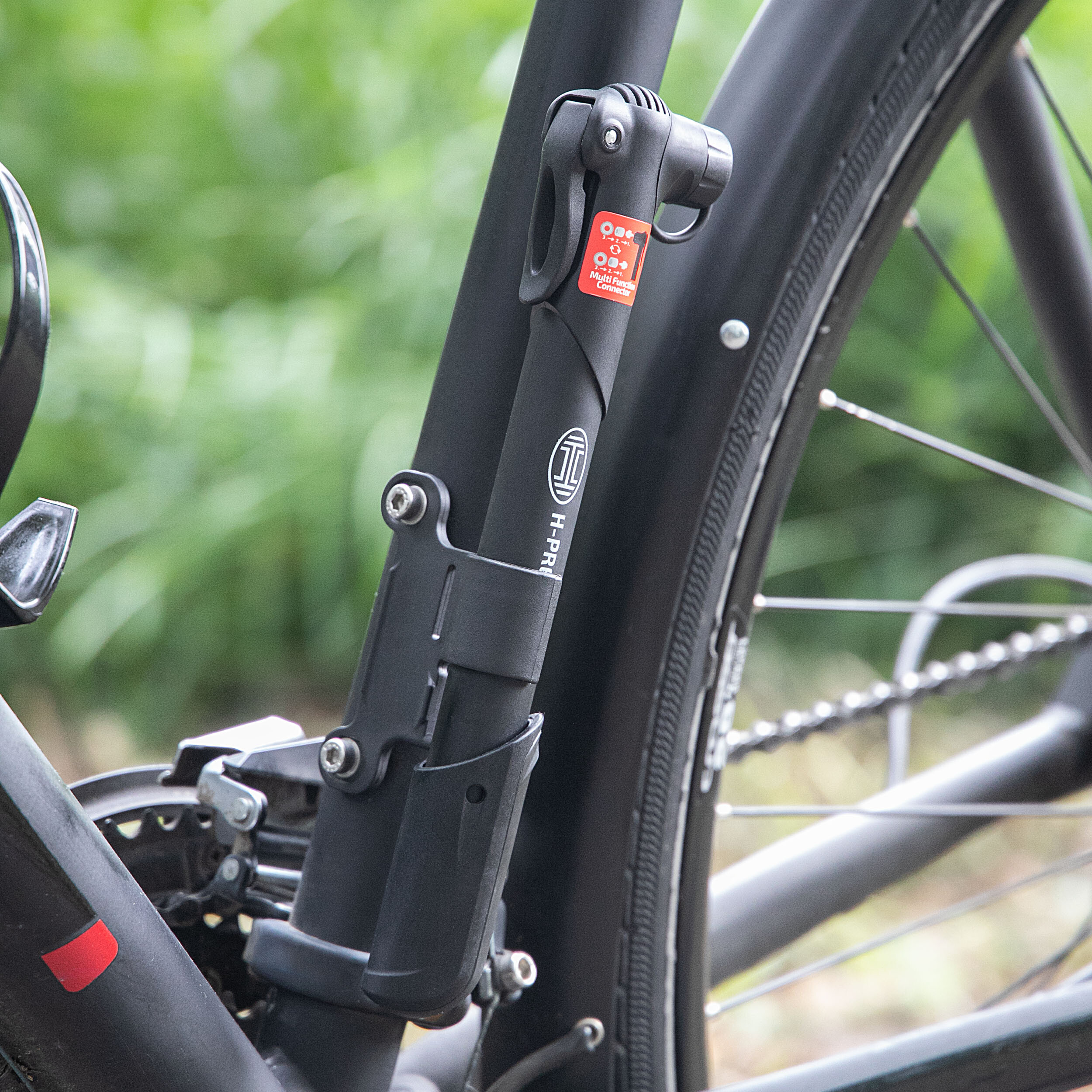 Mini Hand-Luftpumpe für Fahrräder | HEYNER® AeroStarCompact PRO