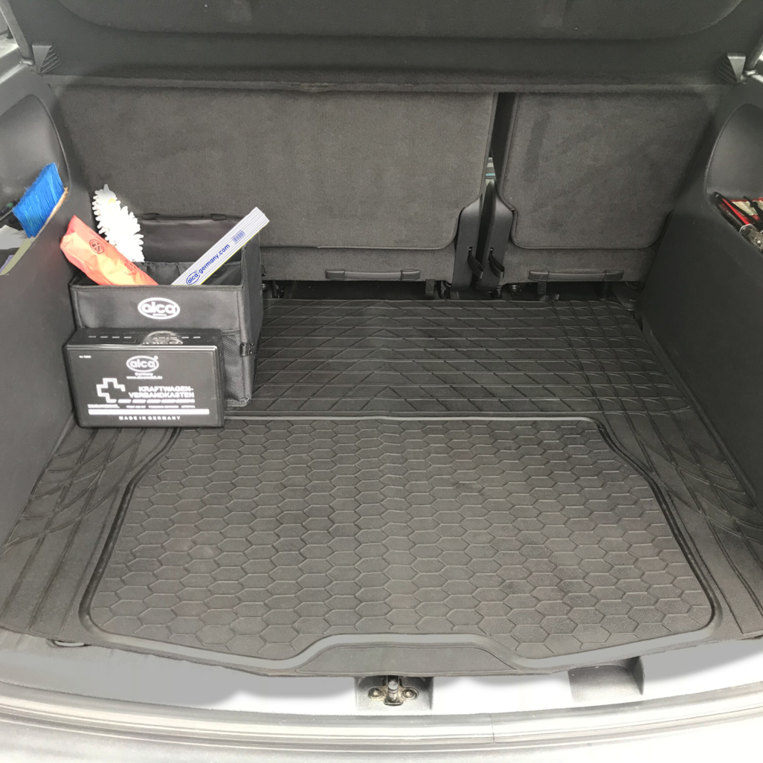 Kofferraummatte Gummi schwarz | alca® TrunkProtectUniversal L