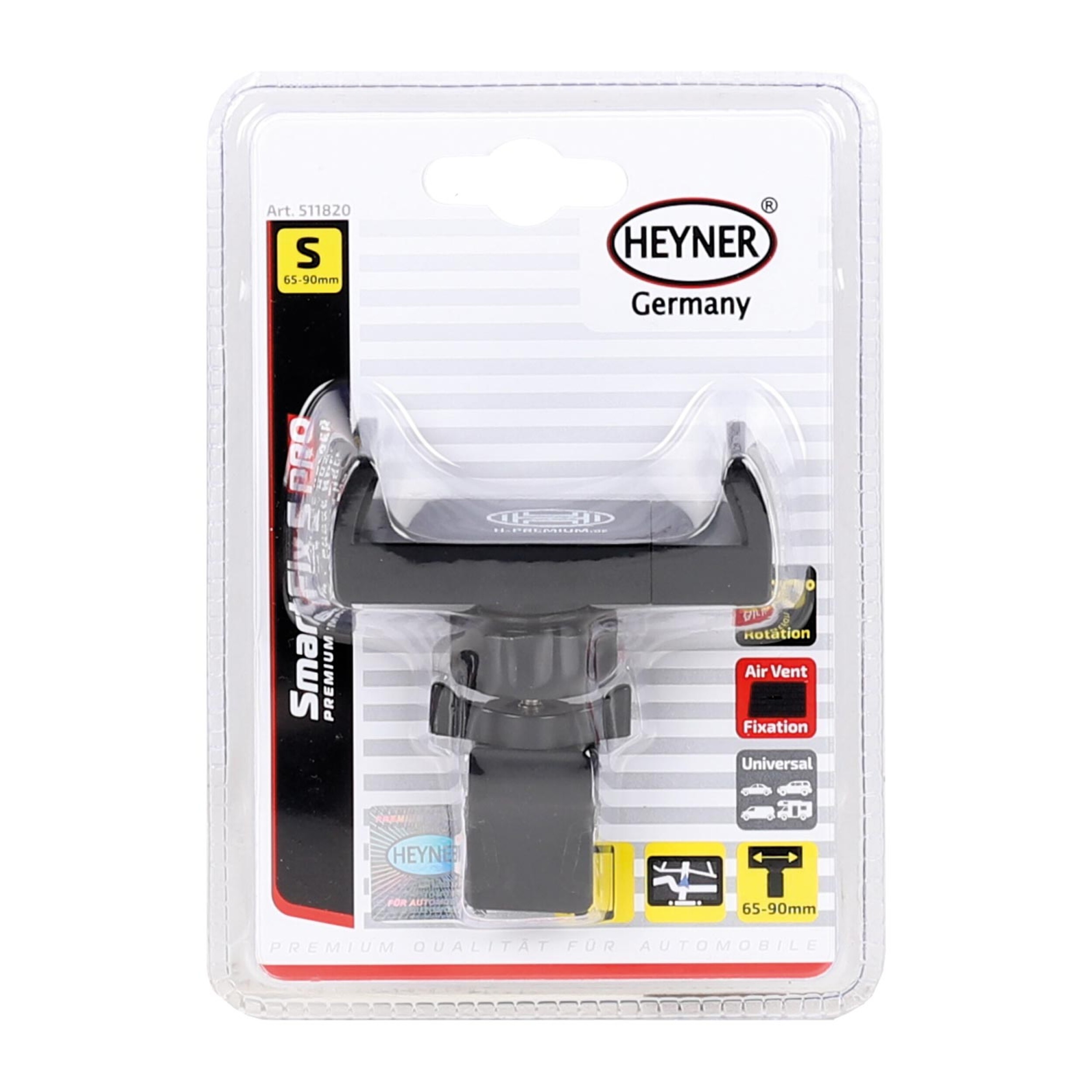 Handy-Halterung für Autos | HEYNER® SmartFix S PRO