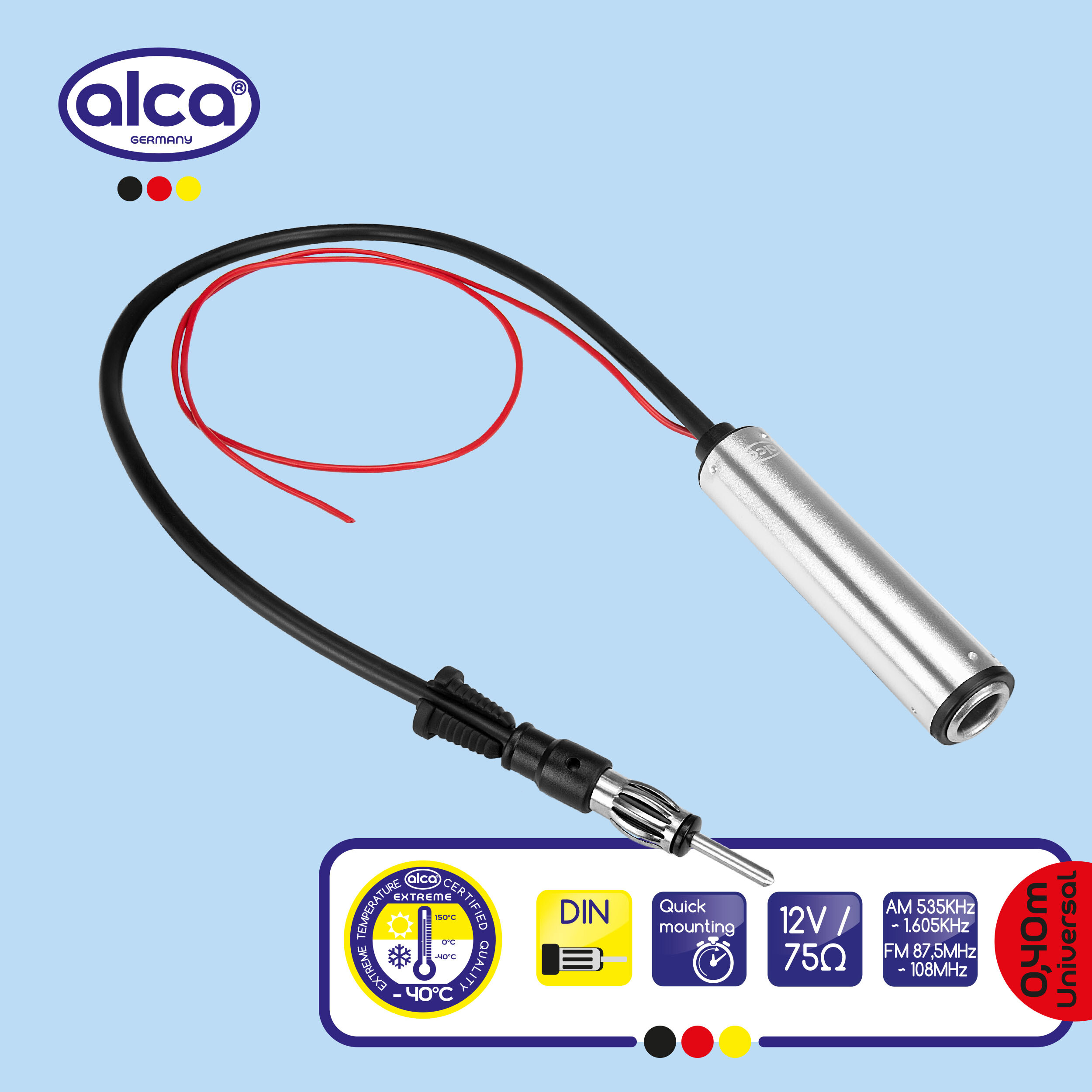 Universal Antennen-Verstärker | alca® Antenne Booster