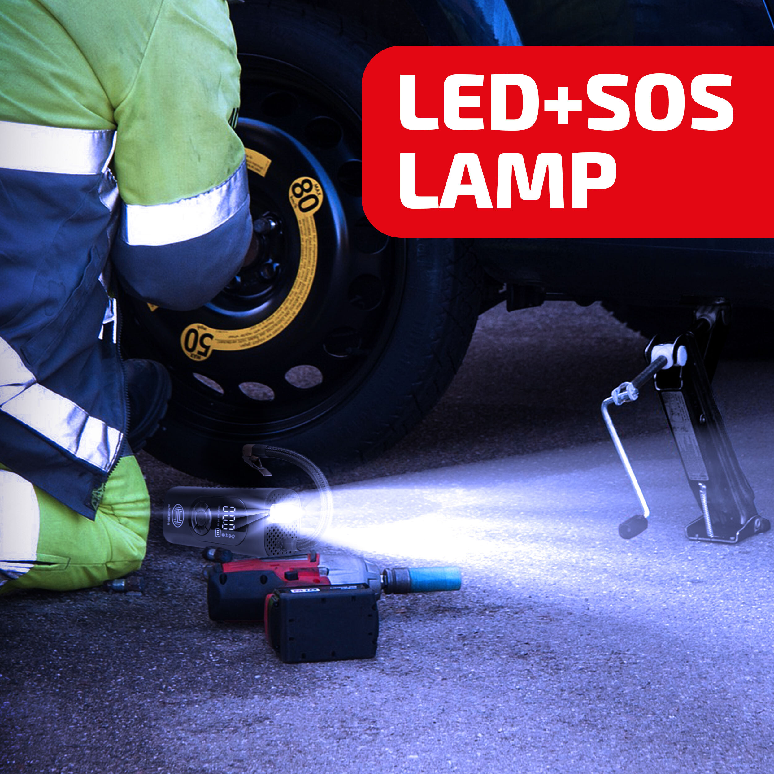 Digital Akku Kompressor | HEYNER® AkkuPressor PRO