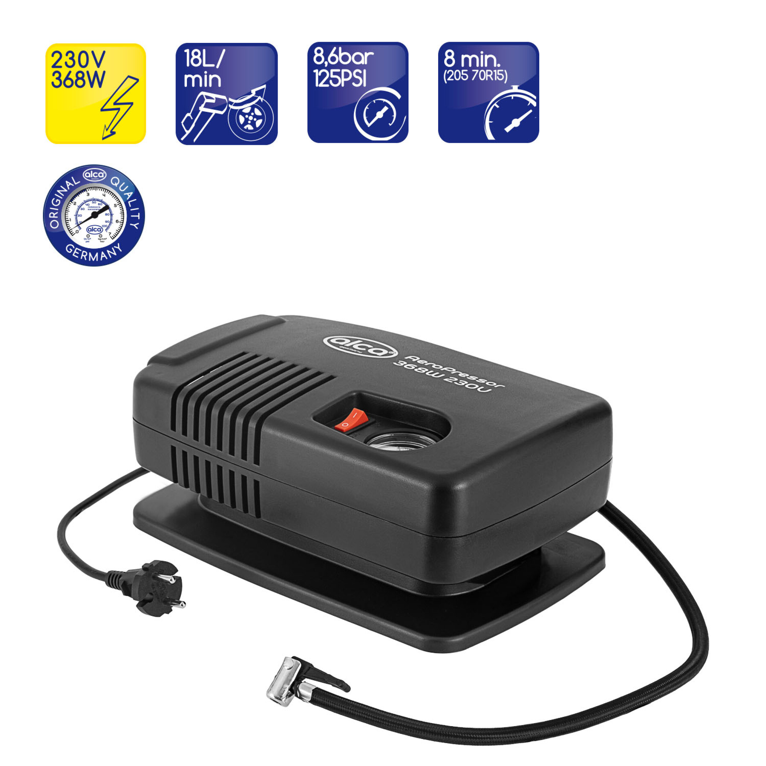 Kompressor 230 V | alca® AeroPressor 368W 230V