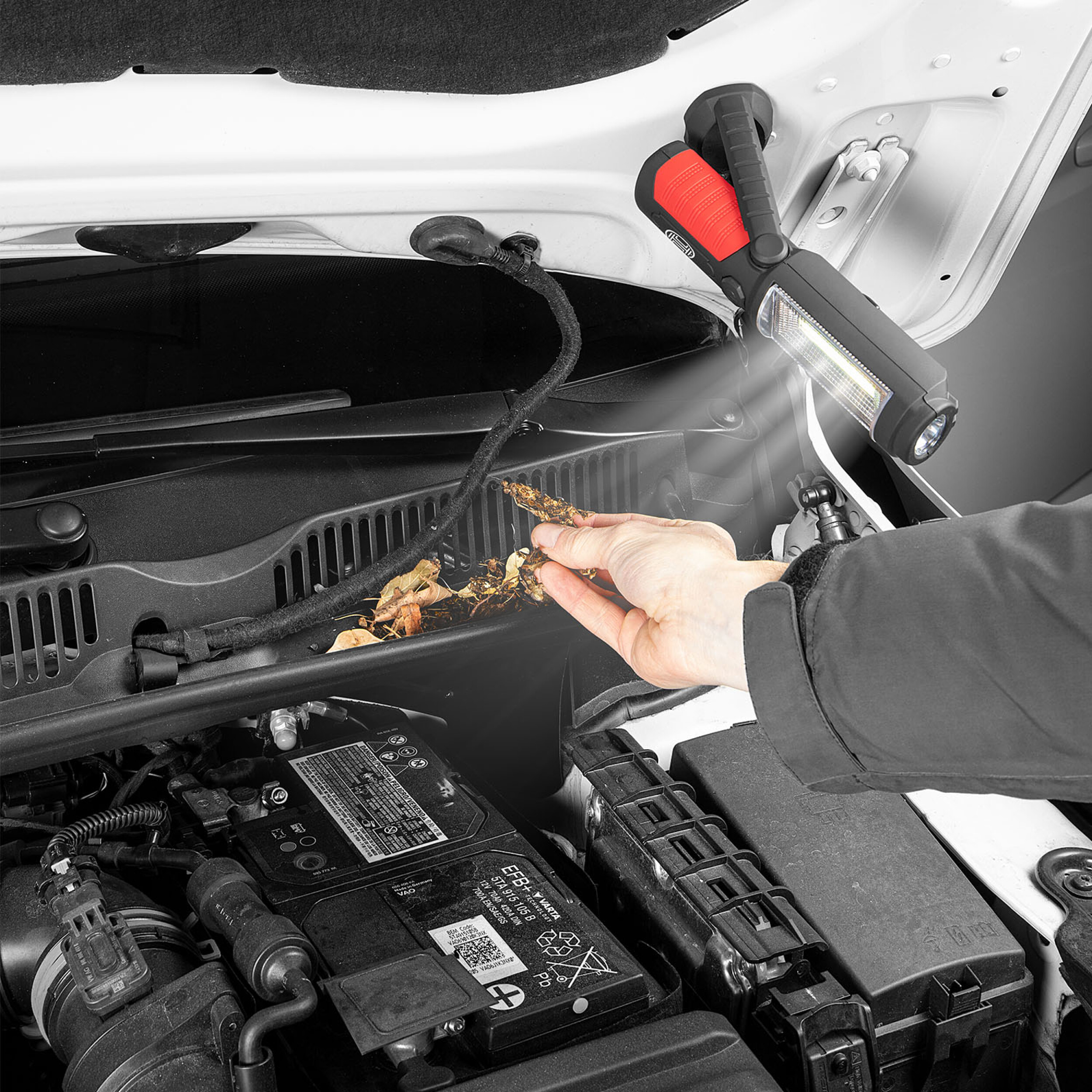 COB-LED Arbeitslampe mit Akku | HEYNER® COB-LED Lamp PRO