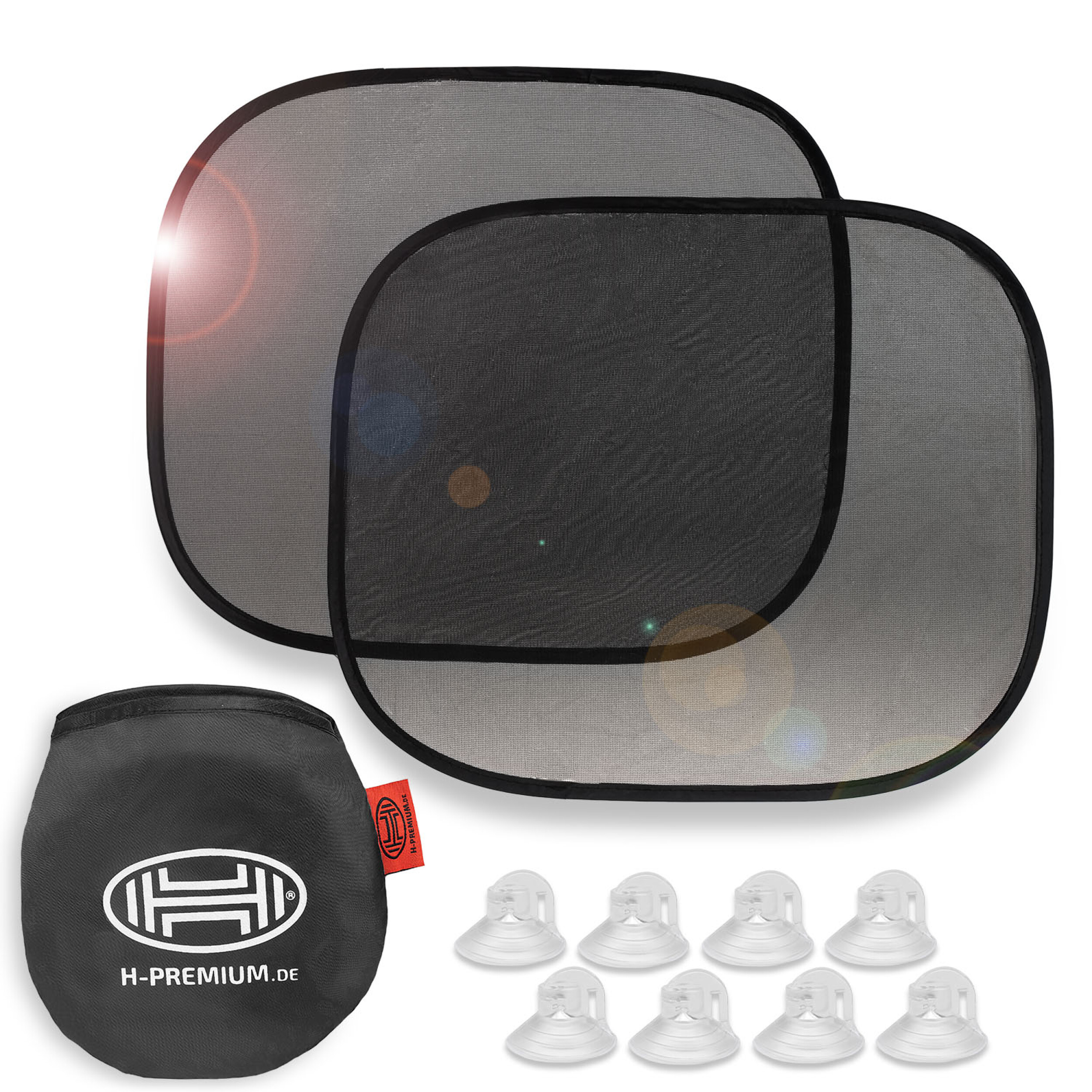 Sonnenschutz 2er-Set Saugnapf | HEYNER®