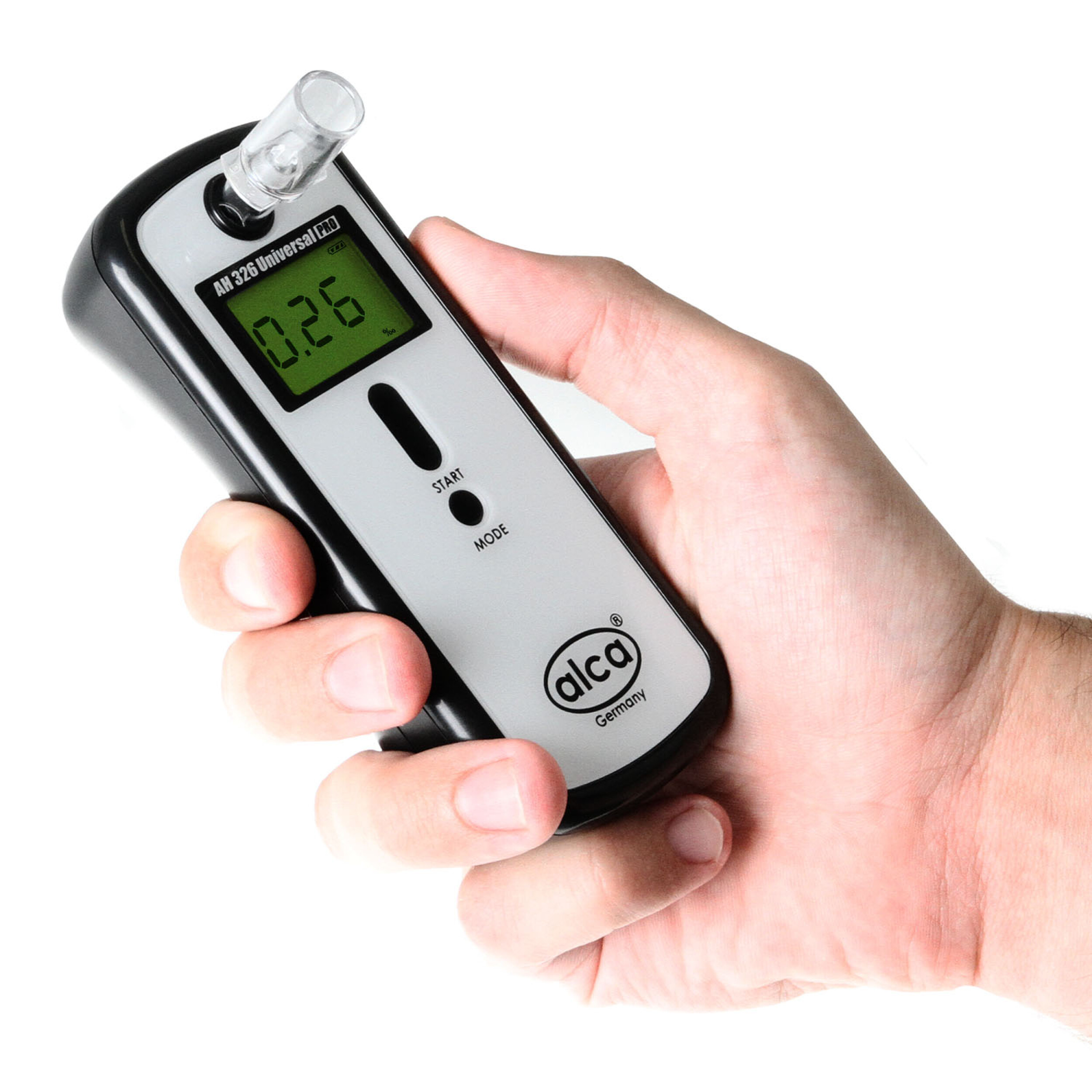 Alkoholtester + 1 Kalibrierung | alca® AH 326 Universal