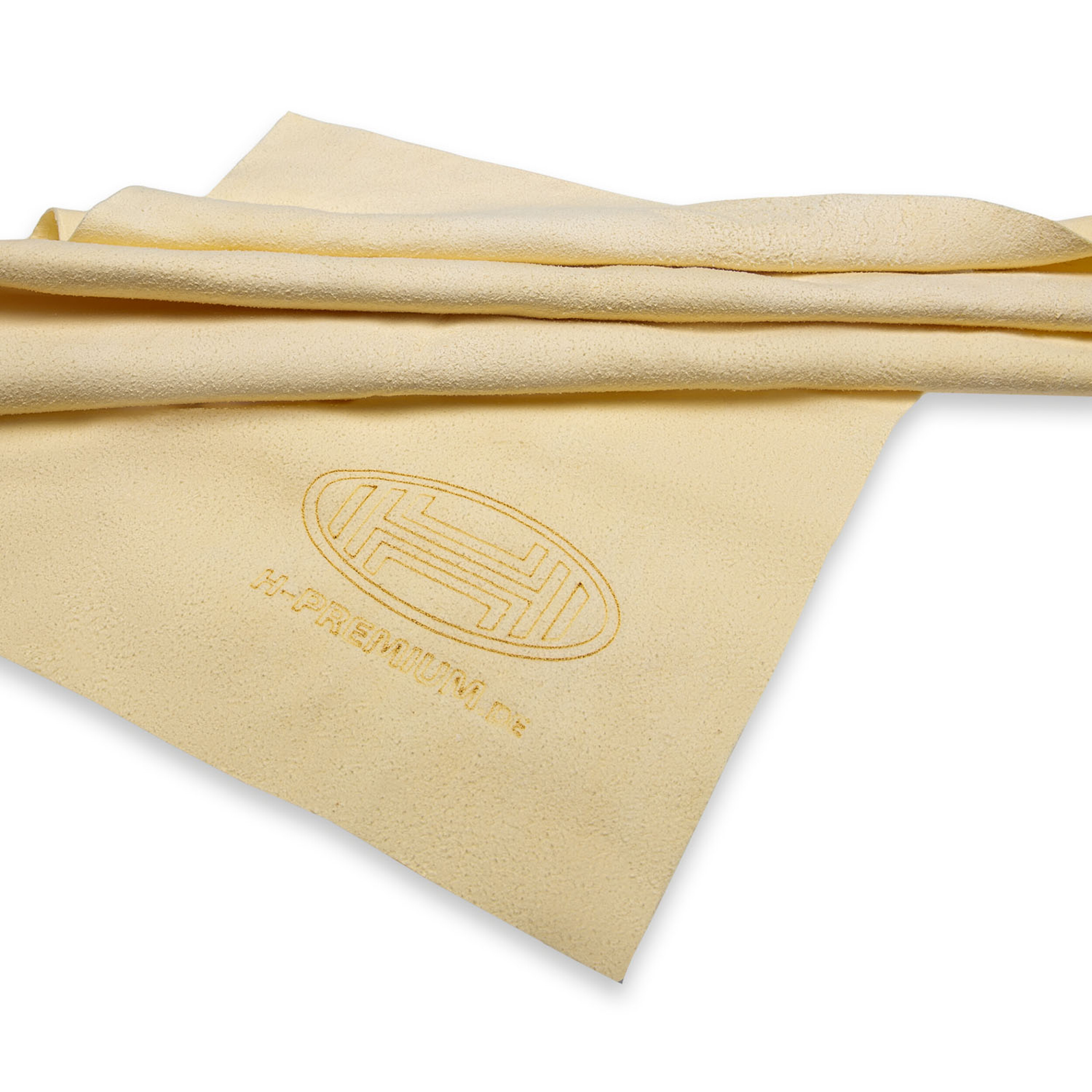 Lederlappen mit Kunststoffbox | HEYNER® Leather Cloth