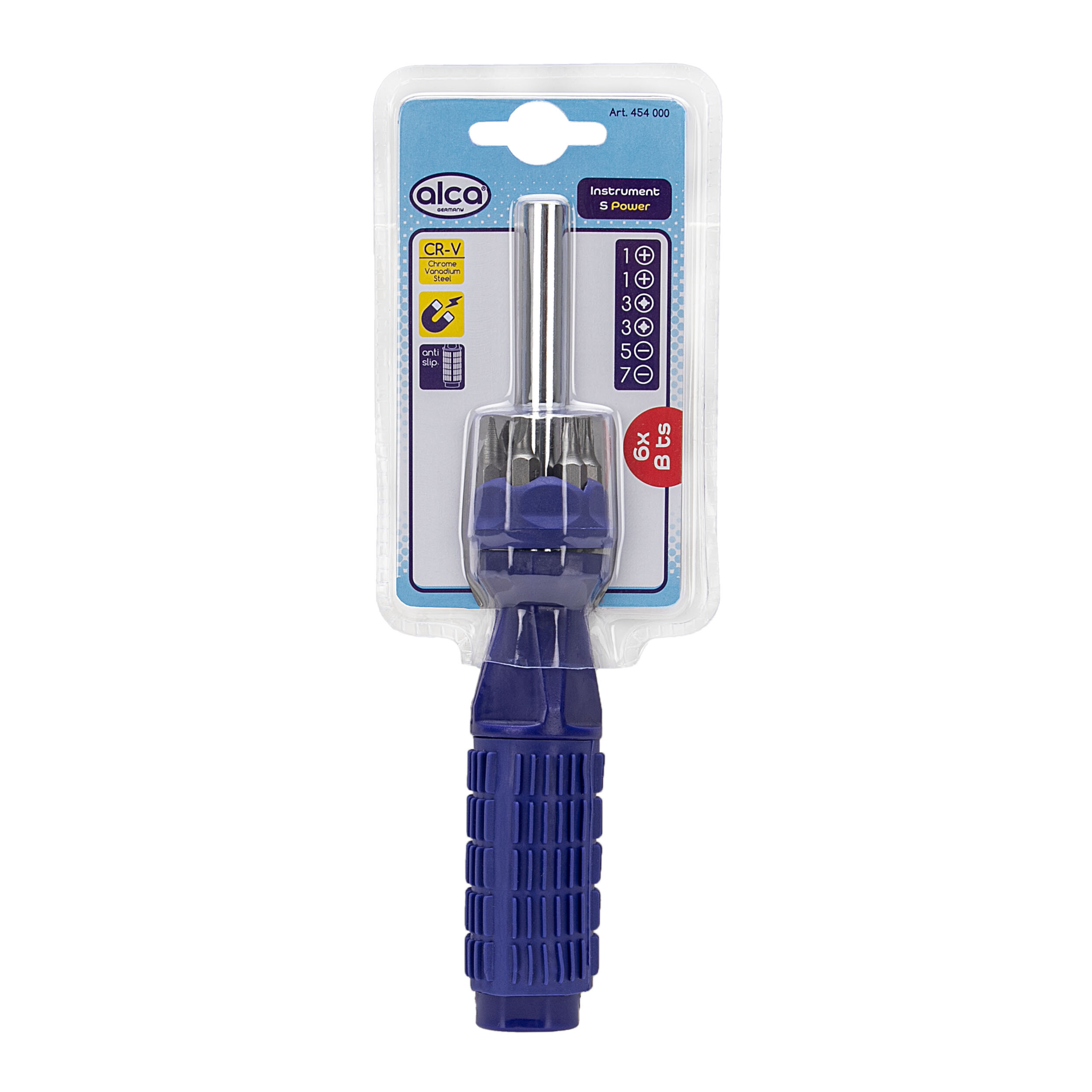 Kraft-Griff Schraubendreher mit Bits | alca® S Instrument Power