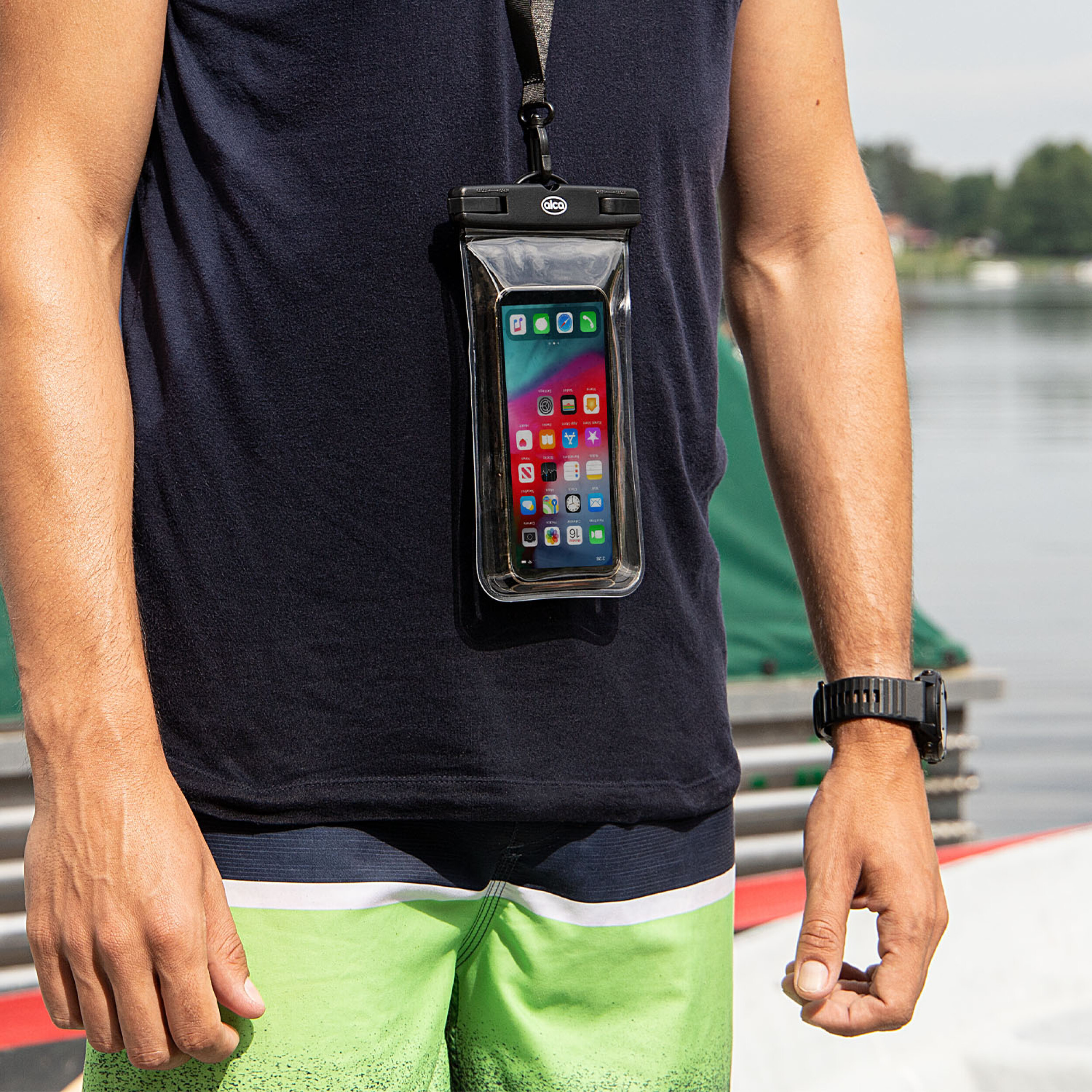 Wasserdichte Handyhülle (Schwimmend / Standard) | alca® AquaSafe PhoneBag