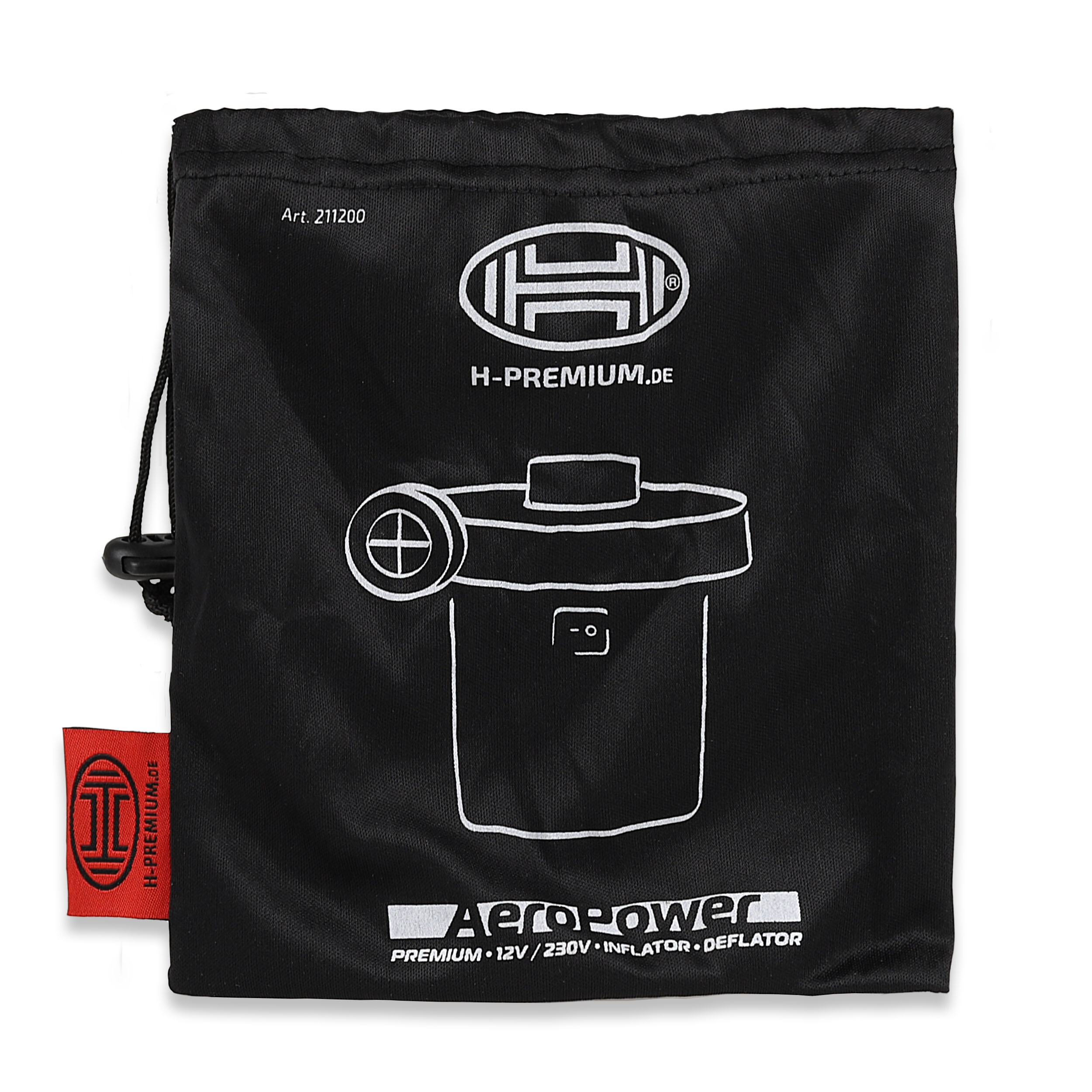 Camping-Luftpumpe 12 V + 230 V | HEYNER® AeroPower PRO