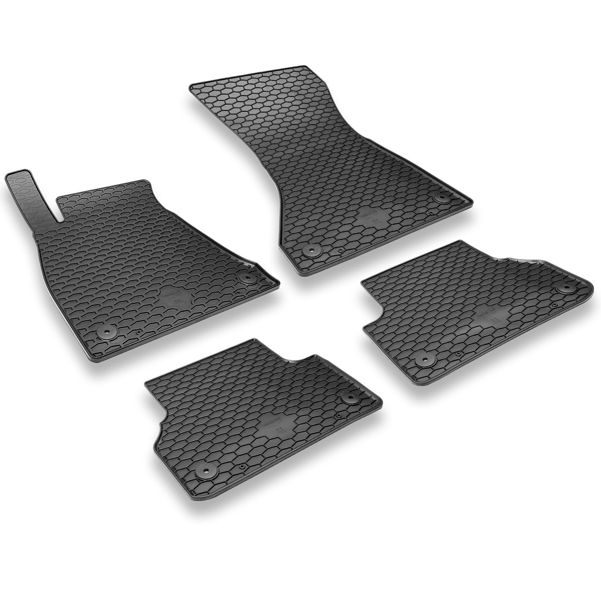 Gummi Fußmatten Set Audi | HEYNER® OEM protection mat