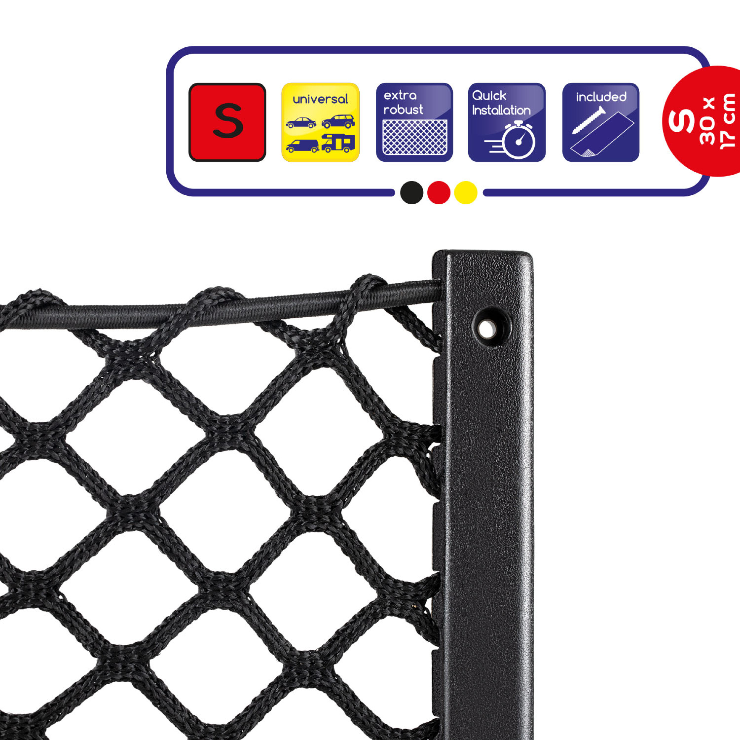 Ablagenetz | alca® Storage Net 300x170mm