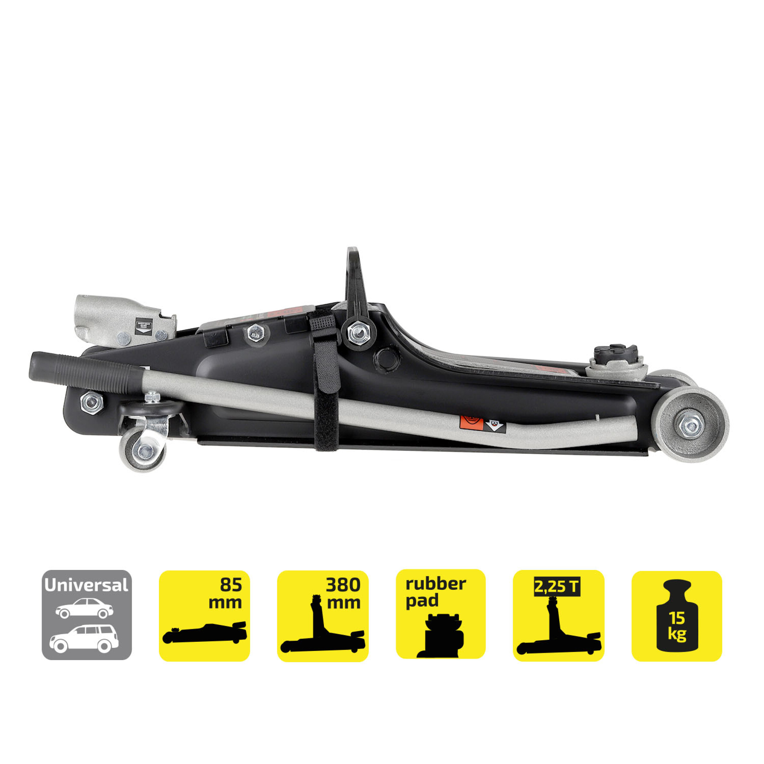 Hydraulik-Rangierwagenheber extra flach 2,25t | HEYNER® UltraLowLift PRO