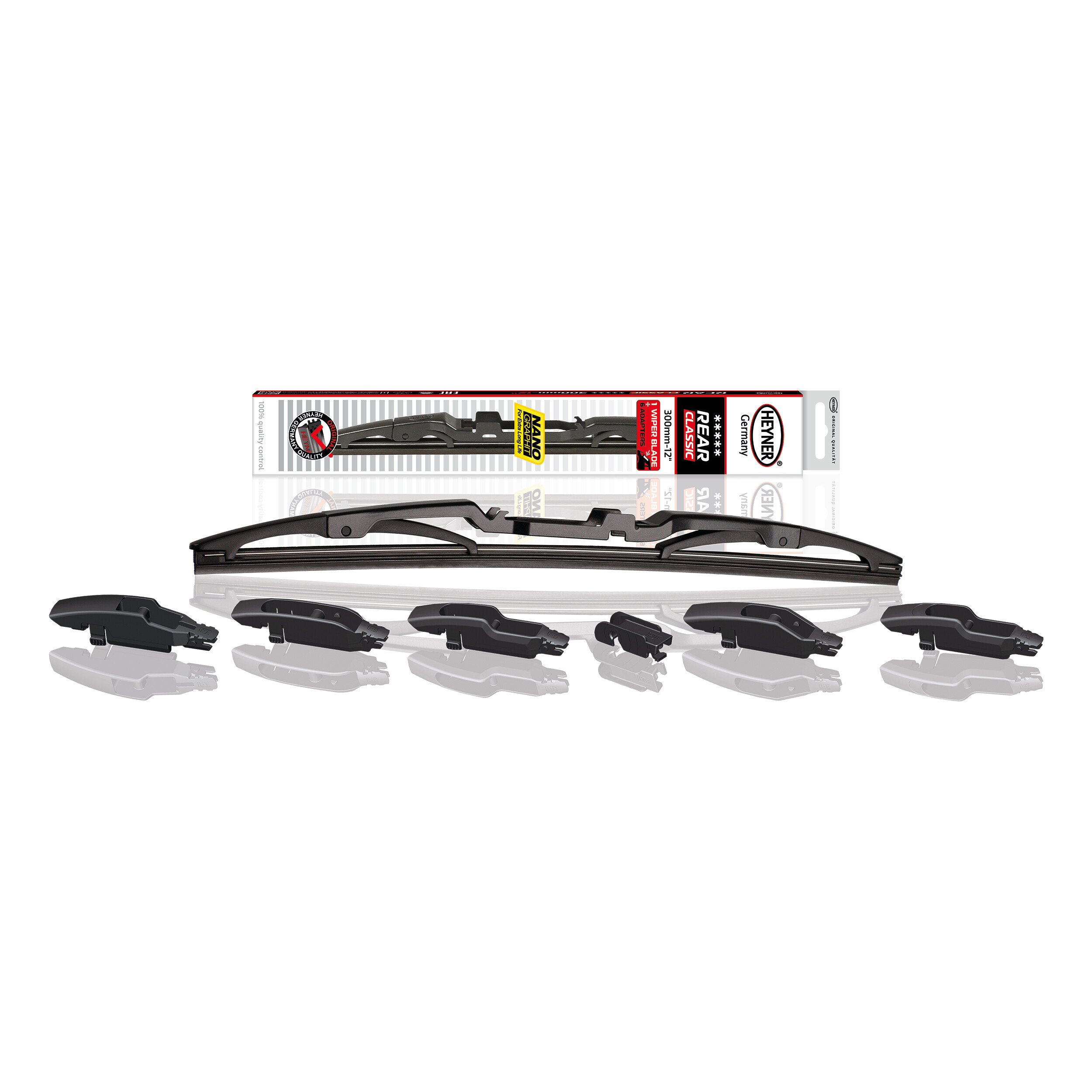 Heckwischerblatt 12''/300 mm | HEYNER® REAR CLASSIC