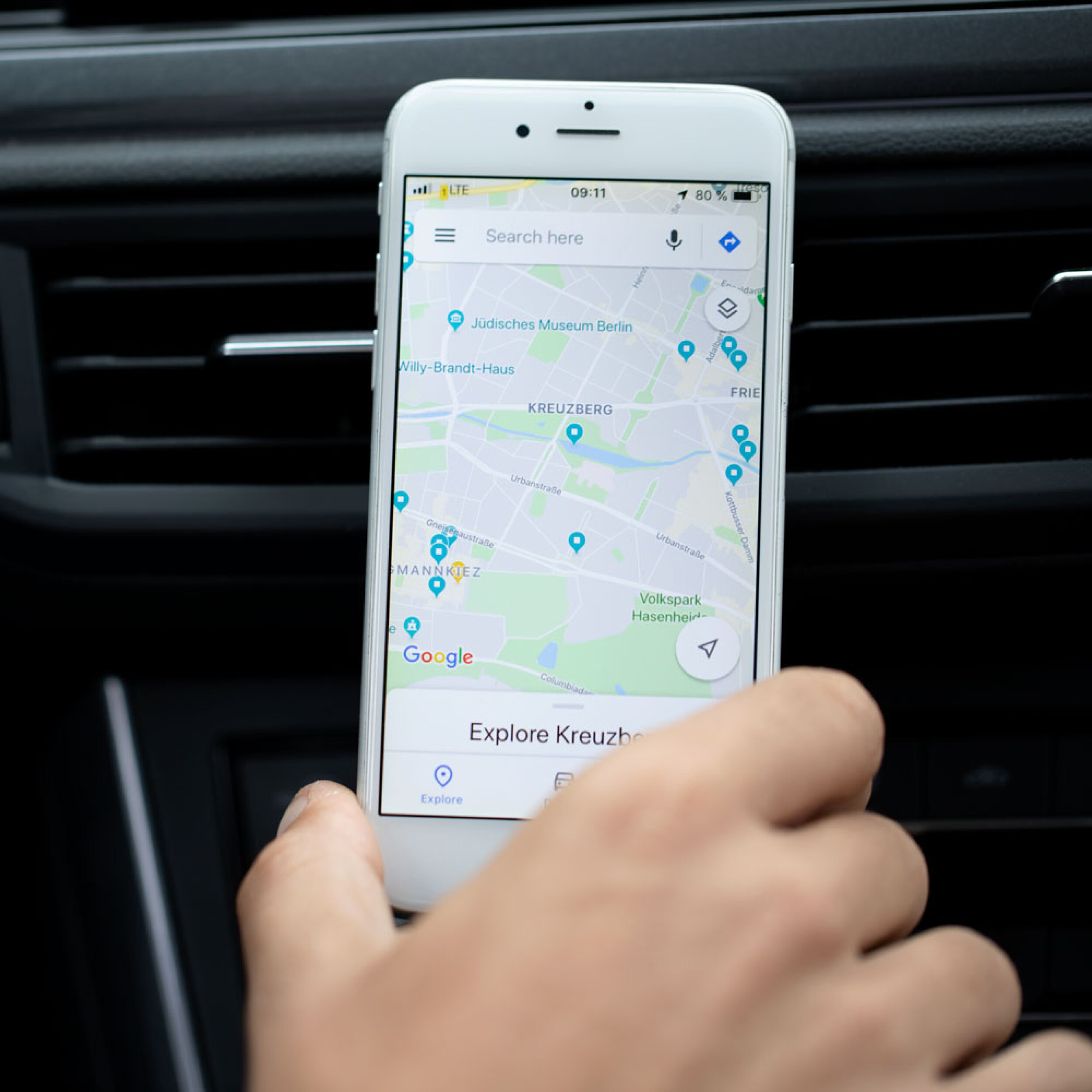 Handy-Halterung für Autos | HEYNER® MagnetFix S PRO