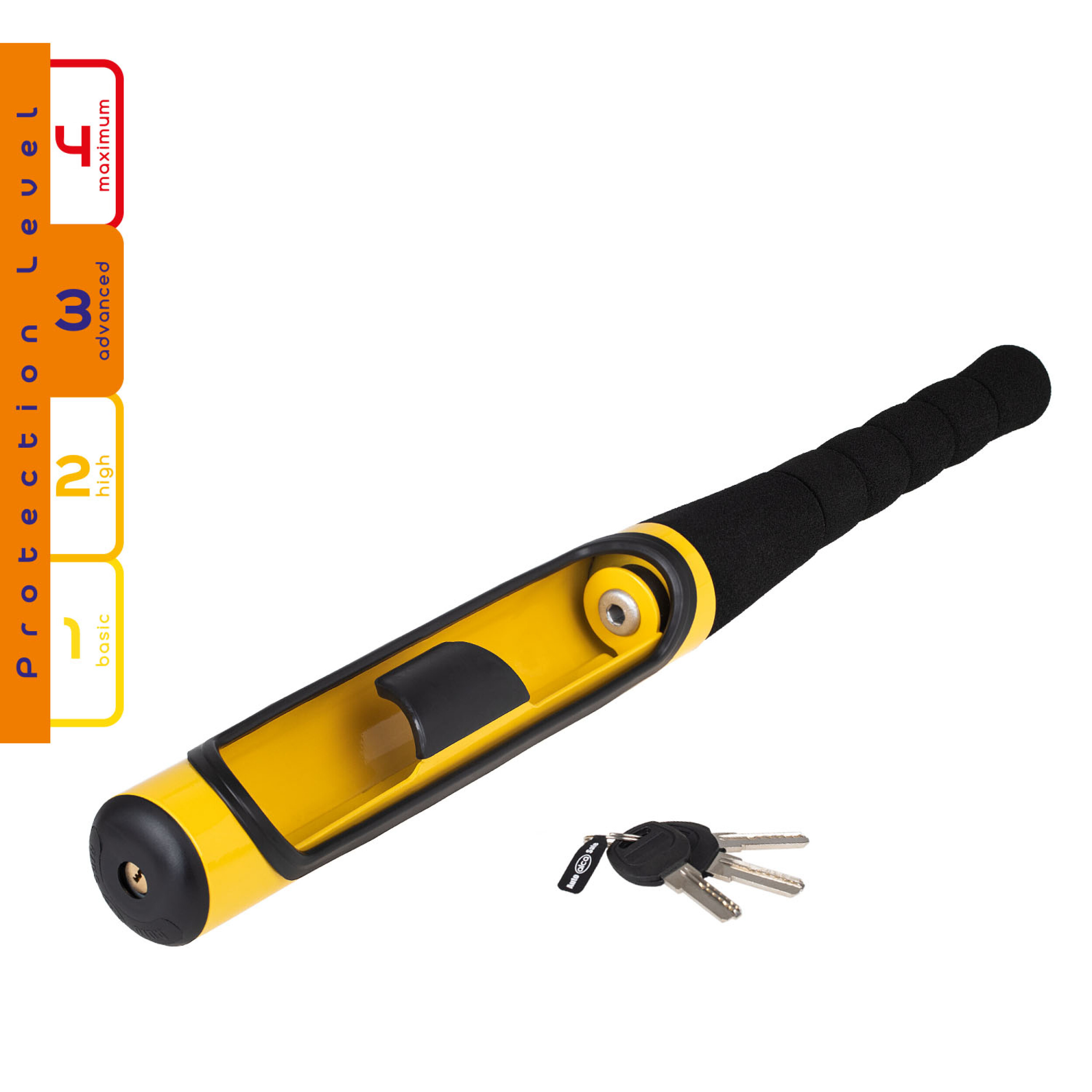 Lenkradsperre Baseball "Heavy" | alca® AutoSafe Drive Blocker