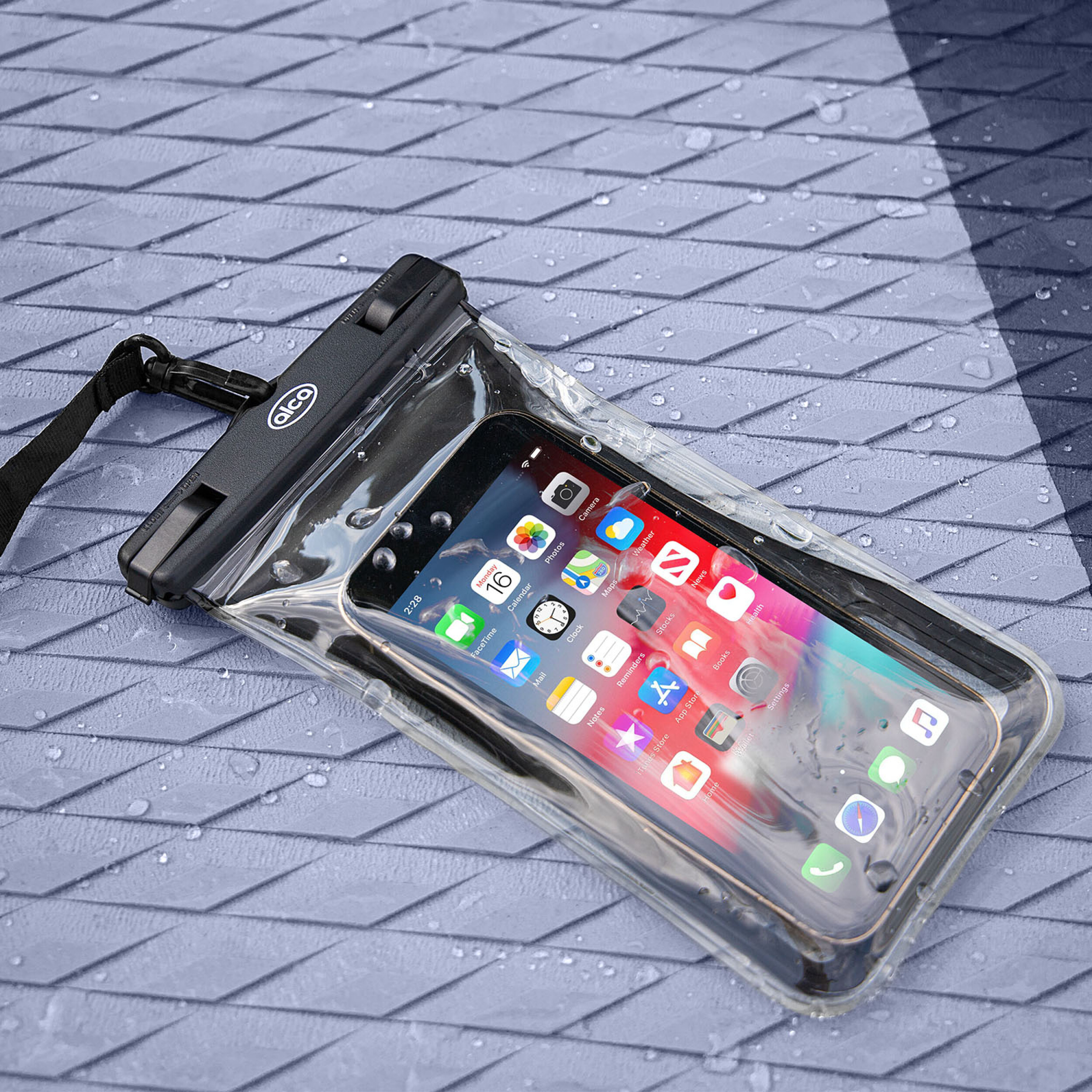 Wasserdichte Handyhülle (Schwimmend / Standard) | alca® AquaSafe PhoneBag