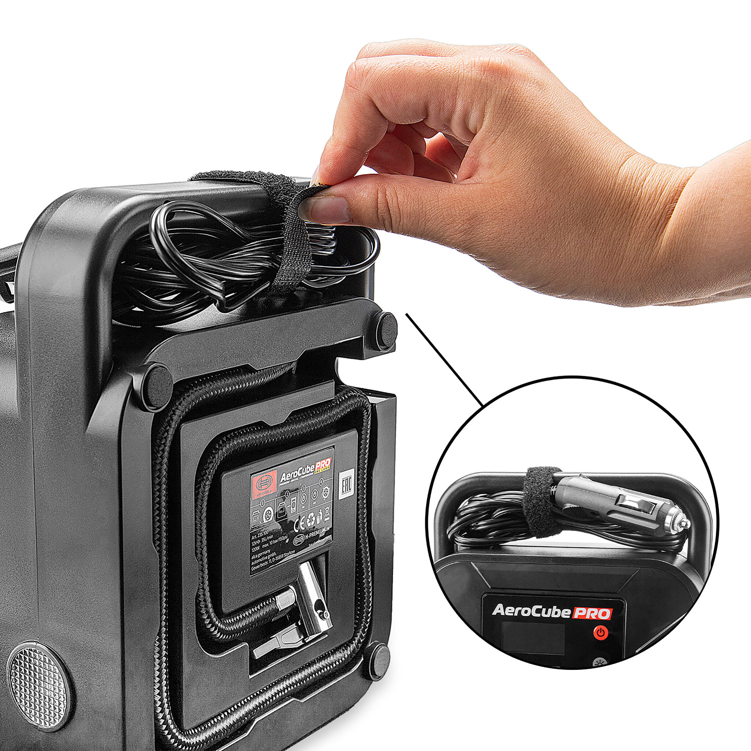 Digital Kompressor 12V 35L | HEYNER® AeroCube PRO