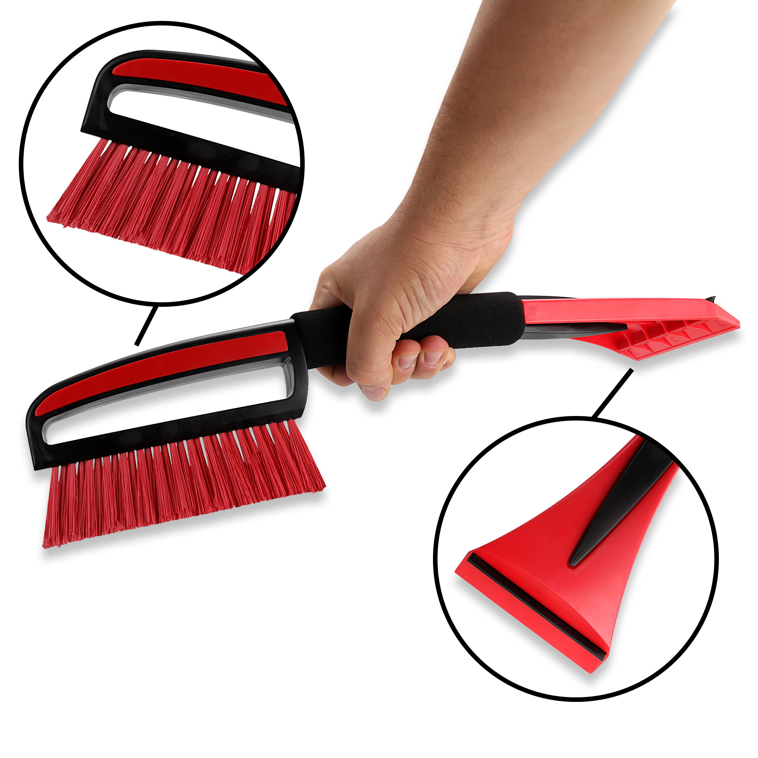 Eiskratzer mit Besen light 44cm | HEYNER® SnowStar M Light PRO