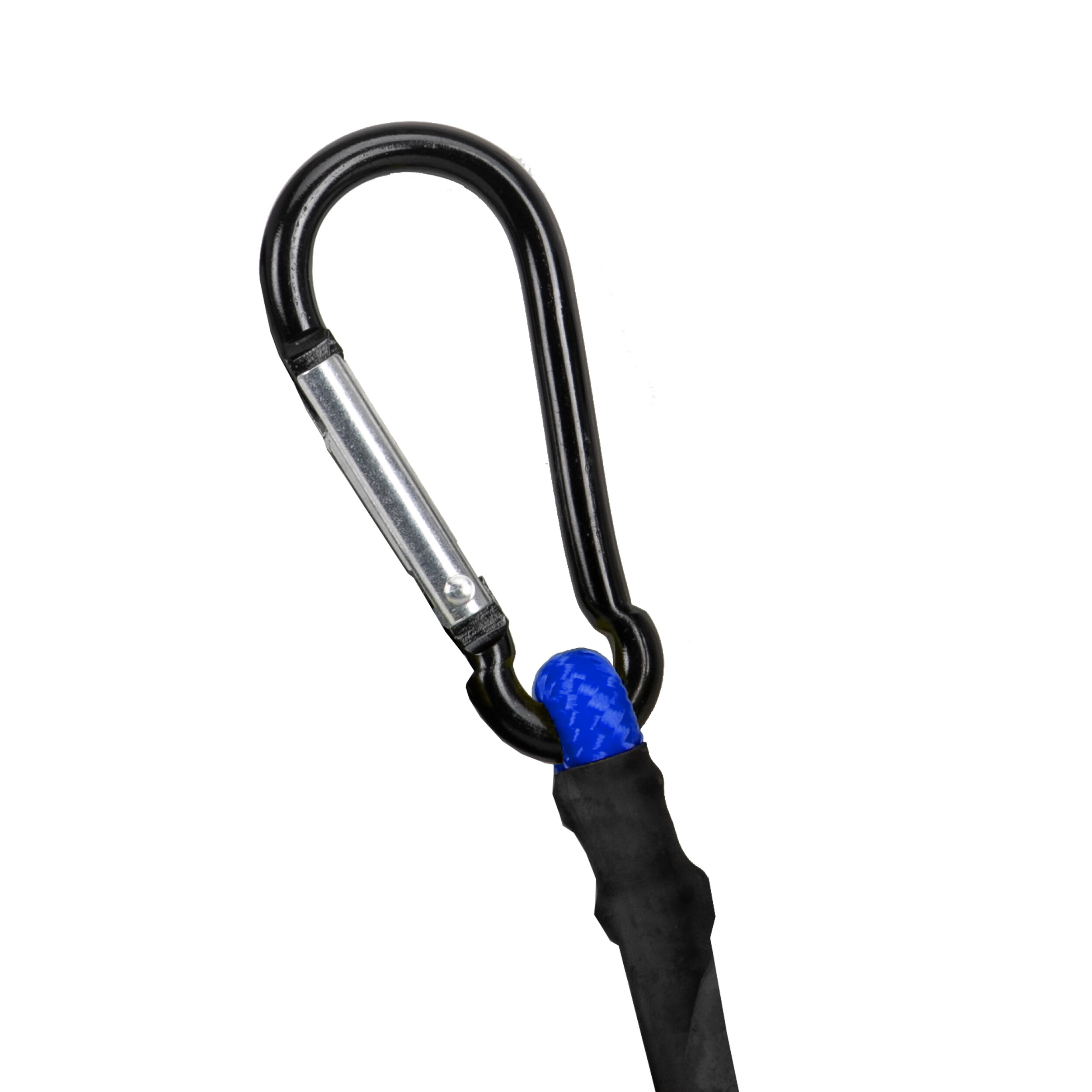 Gepäckspanner mit Karabiner 2 Stk. 80cm blau | alca® TransportFlex Carabiner