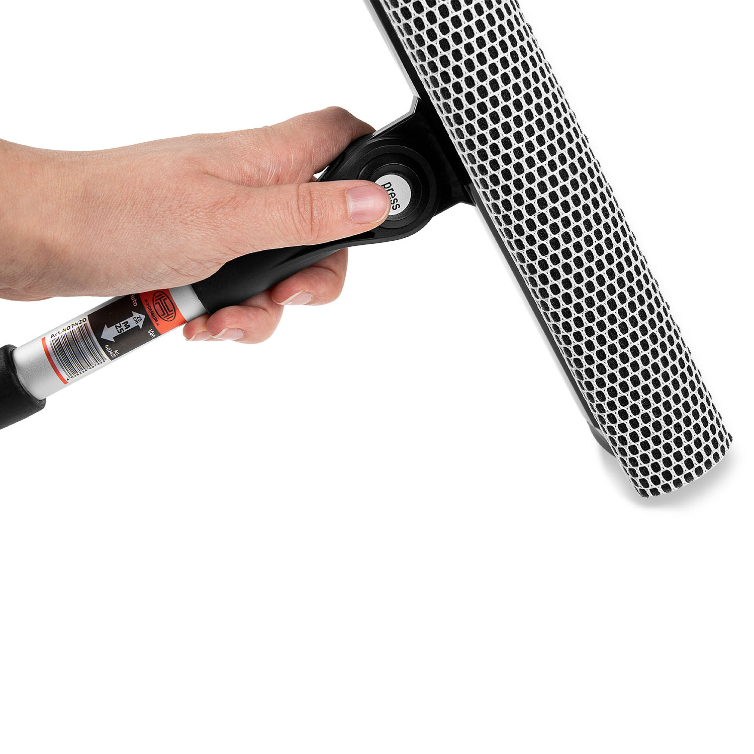 Scheibenreiniger Alu S25x25 faltbar | HEYNER® Super Cleaner S25 PRO