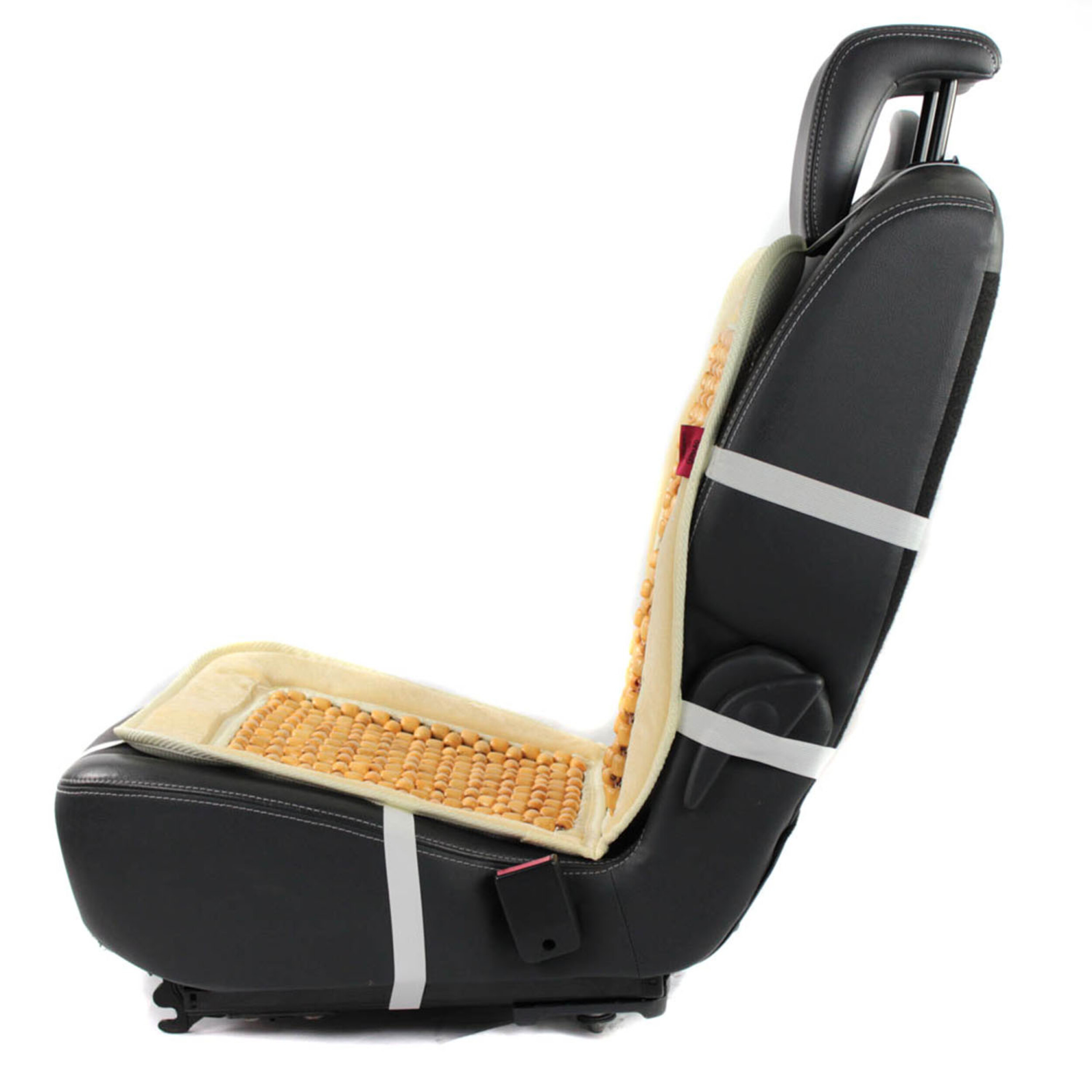 Premium Holzkugel-Sitzauflage | HEYNER® Velvet Comfort PRO