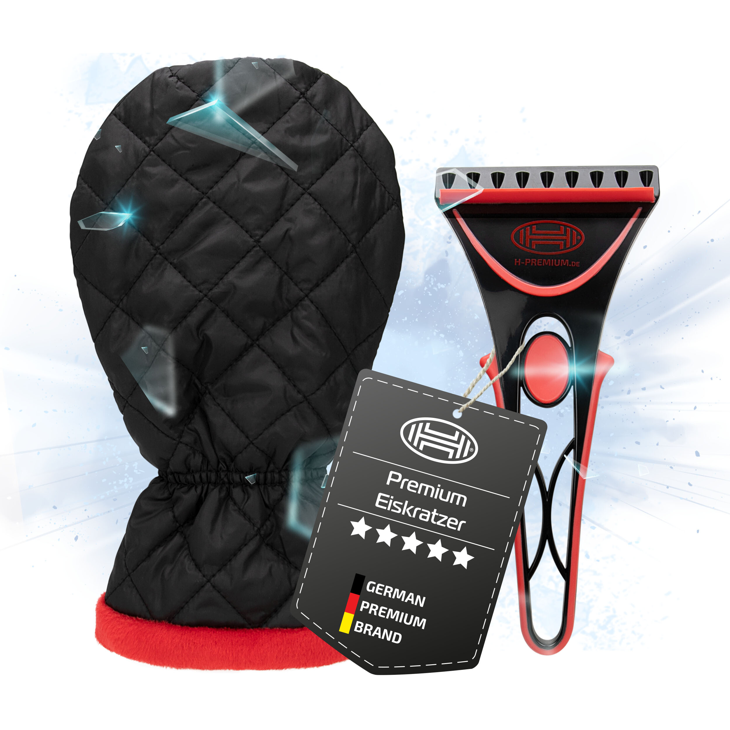 Eiskratzer mit Handschuh | HEYNER® GloveStar Pro