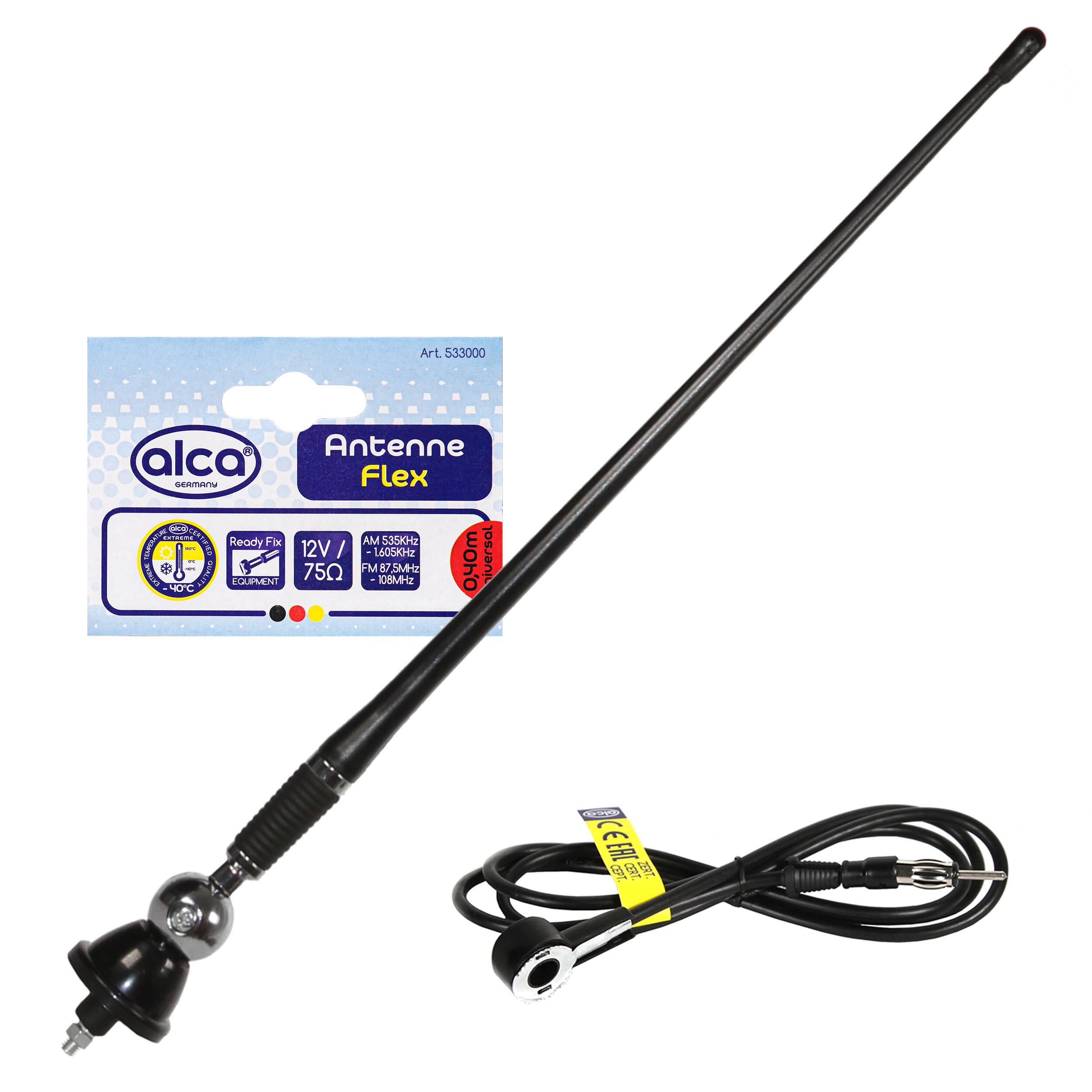 Universal-Flex-Antenne 12 V | alca® Antenne Flex
