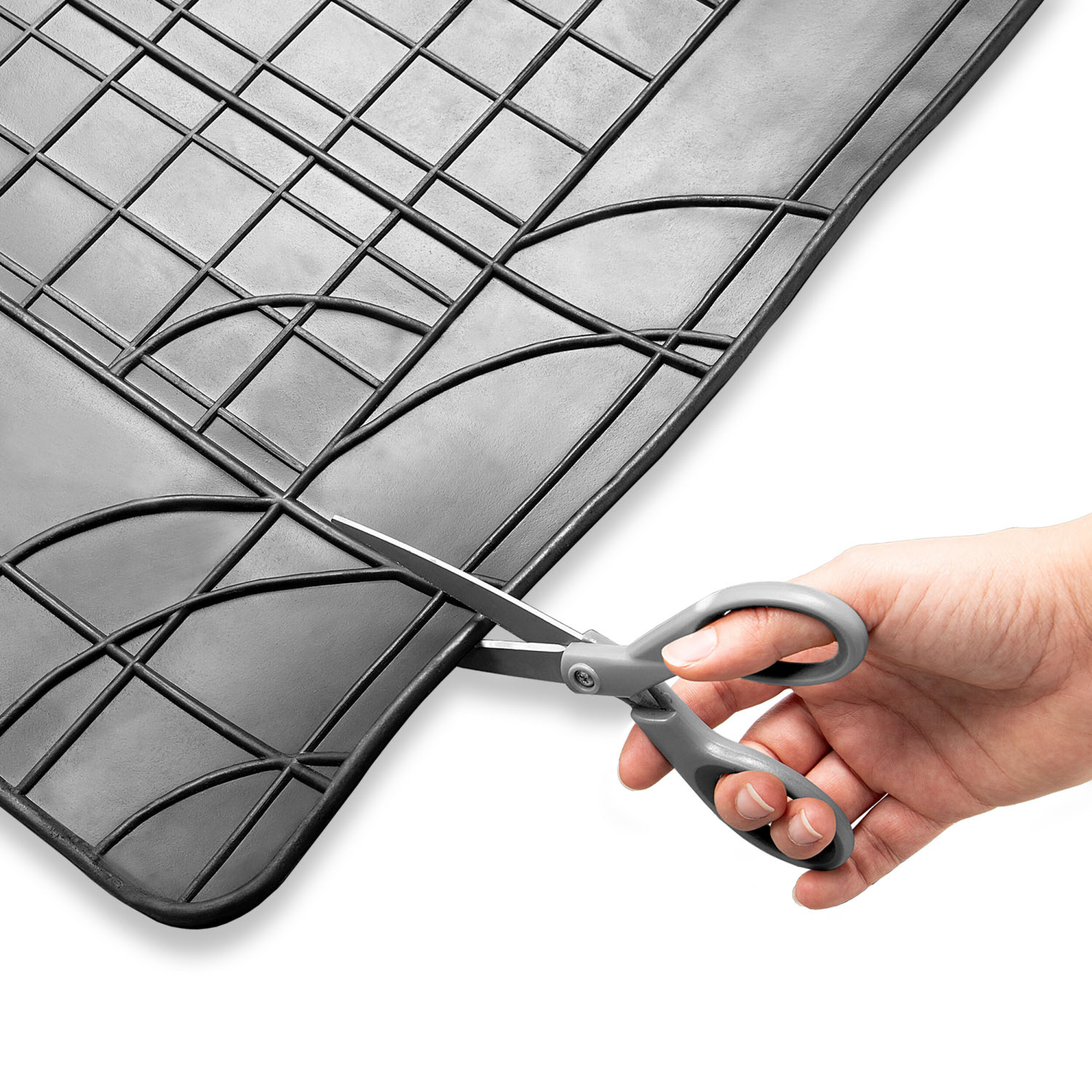 Trunk mat rubber black | alca® TrunkProtectUniversal M