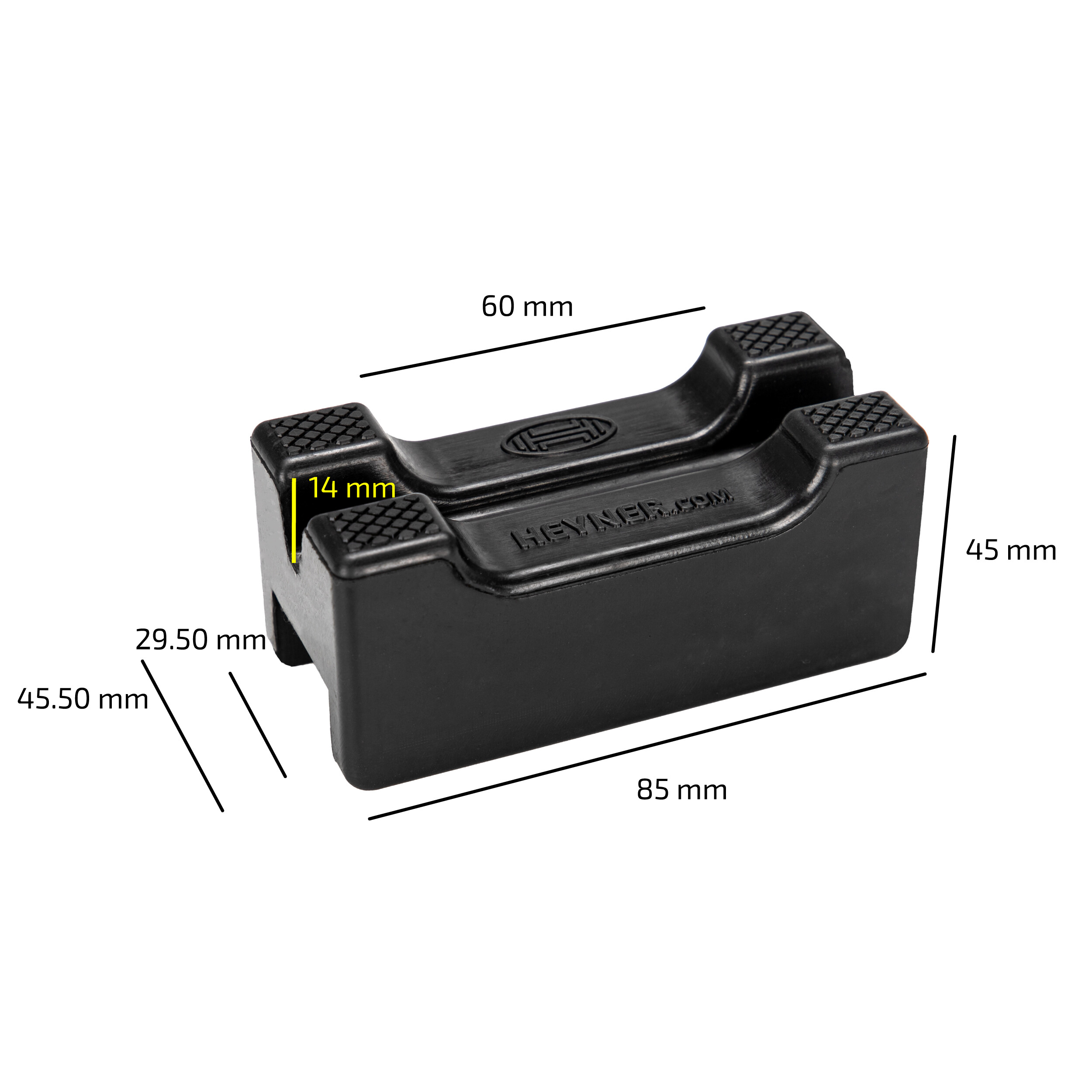 Gummiauflagen 2er-Set für Unterstellböcke | HEYNER® SafePad PRO