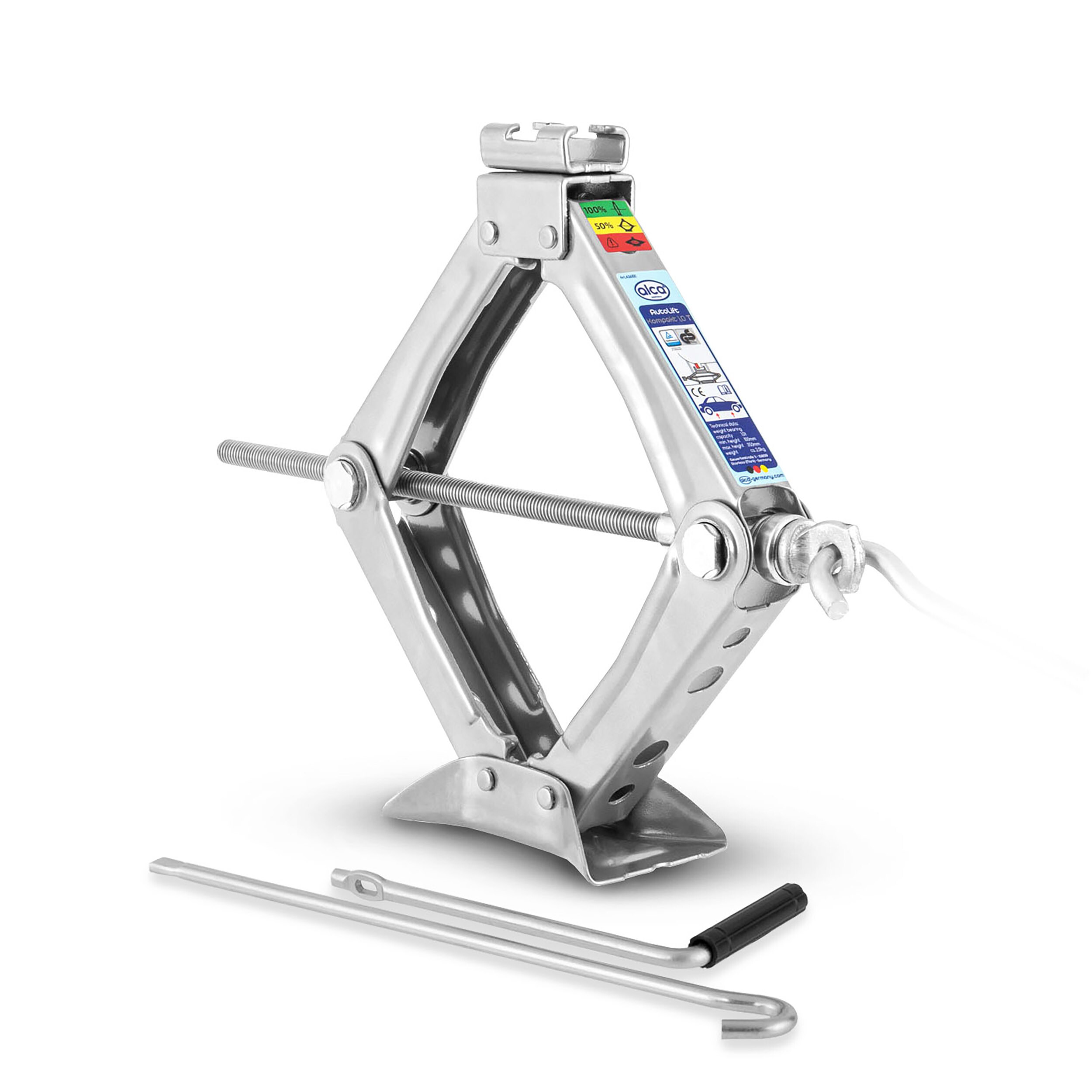 Kompakt Scherenwagenheber 1 t | alca® Auto Lift Kompakt