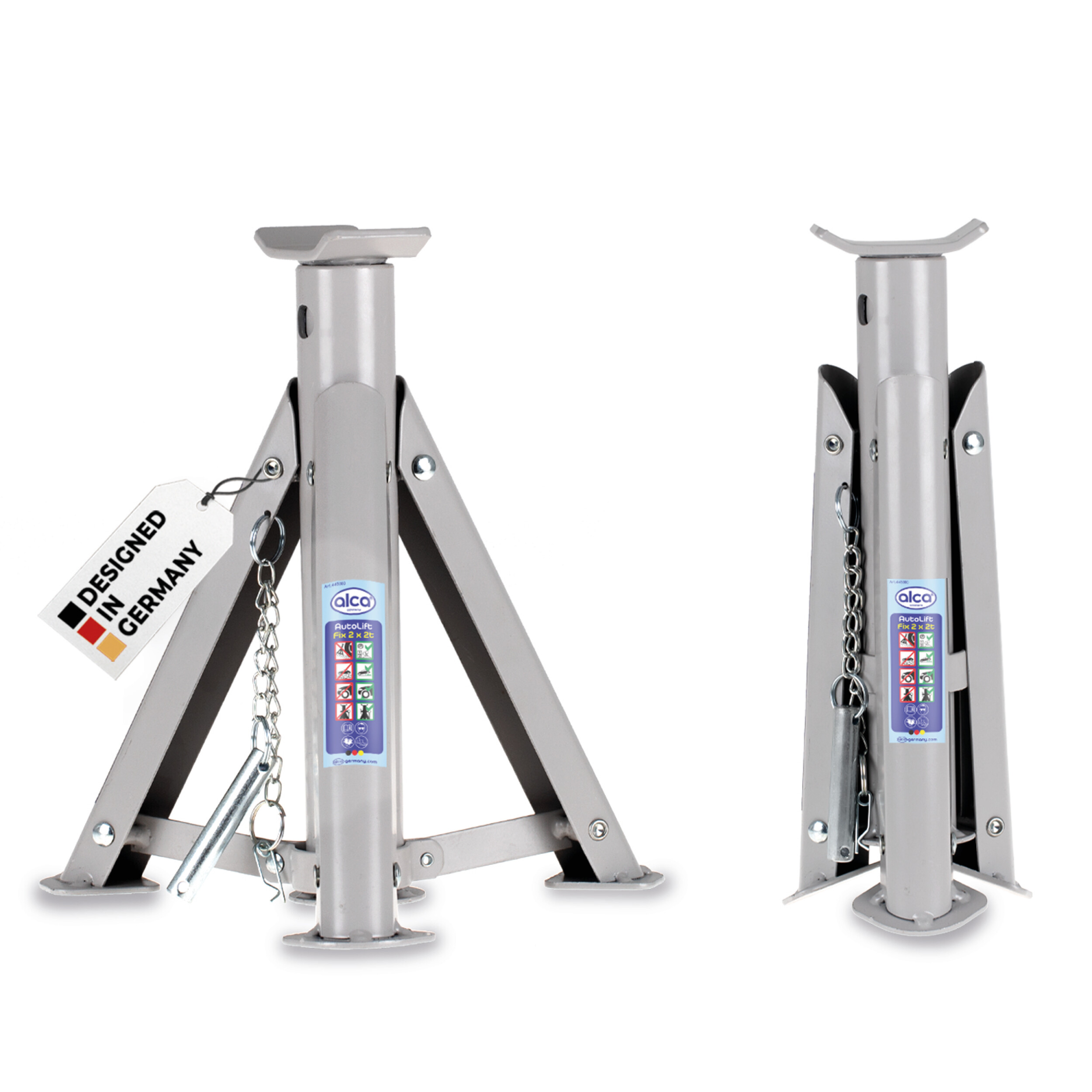 Faltbarer Unterstellbock (2er-Set) | alca® Auto Lift Fix