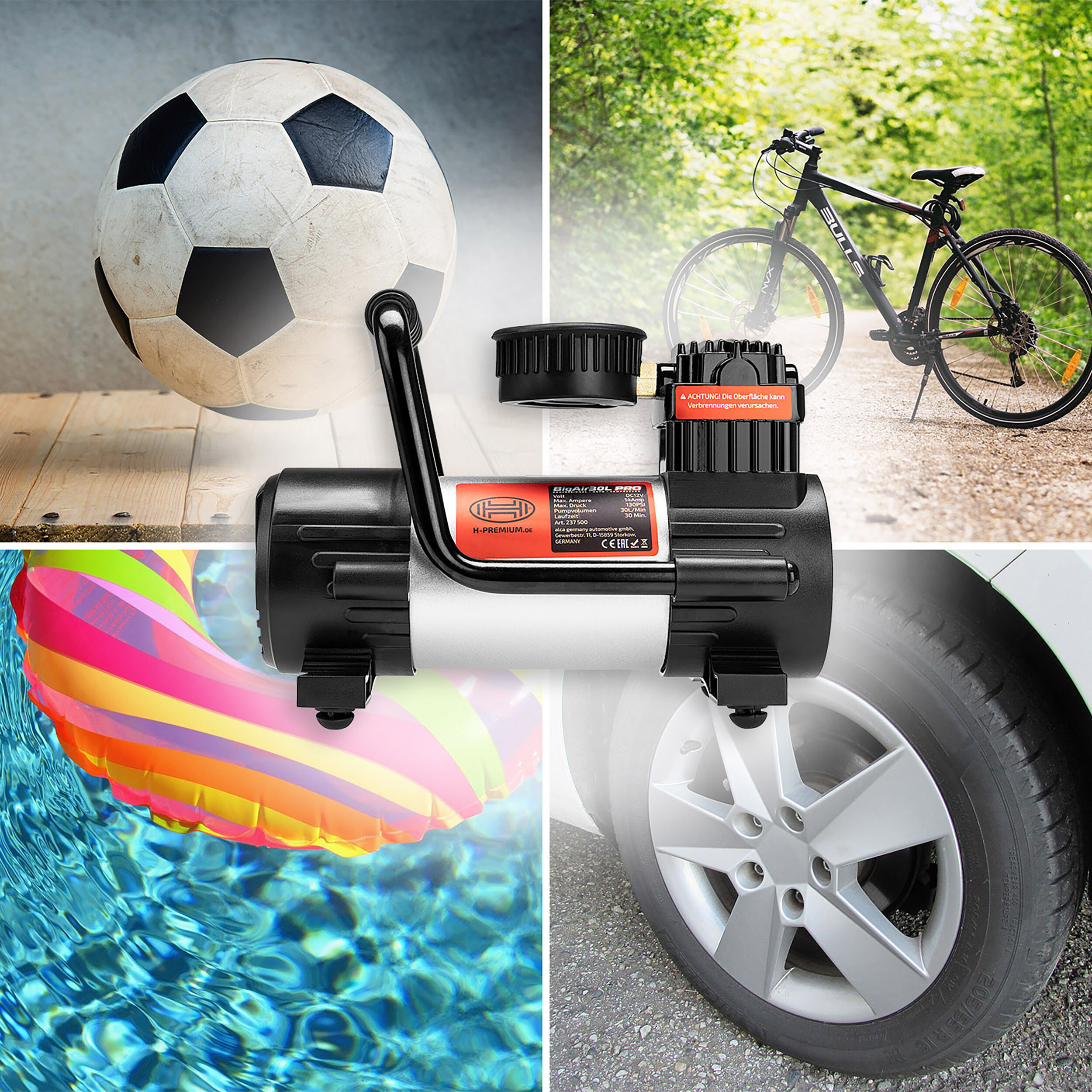 Compressor 12 V / 30 L | HEYNER® BigAir30L PRO