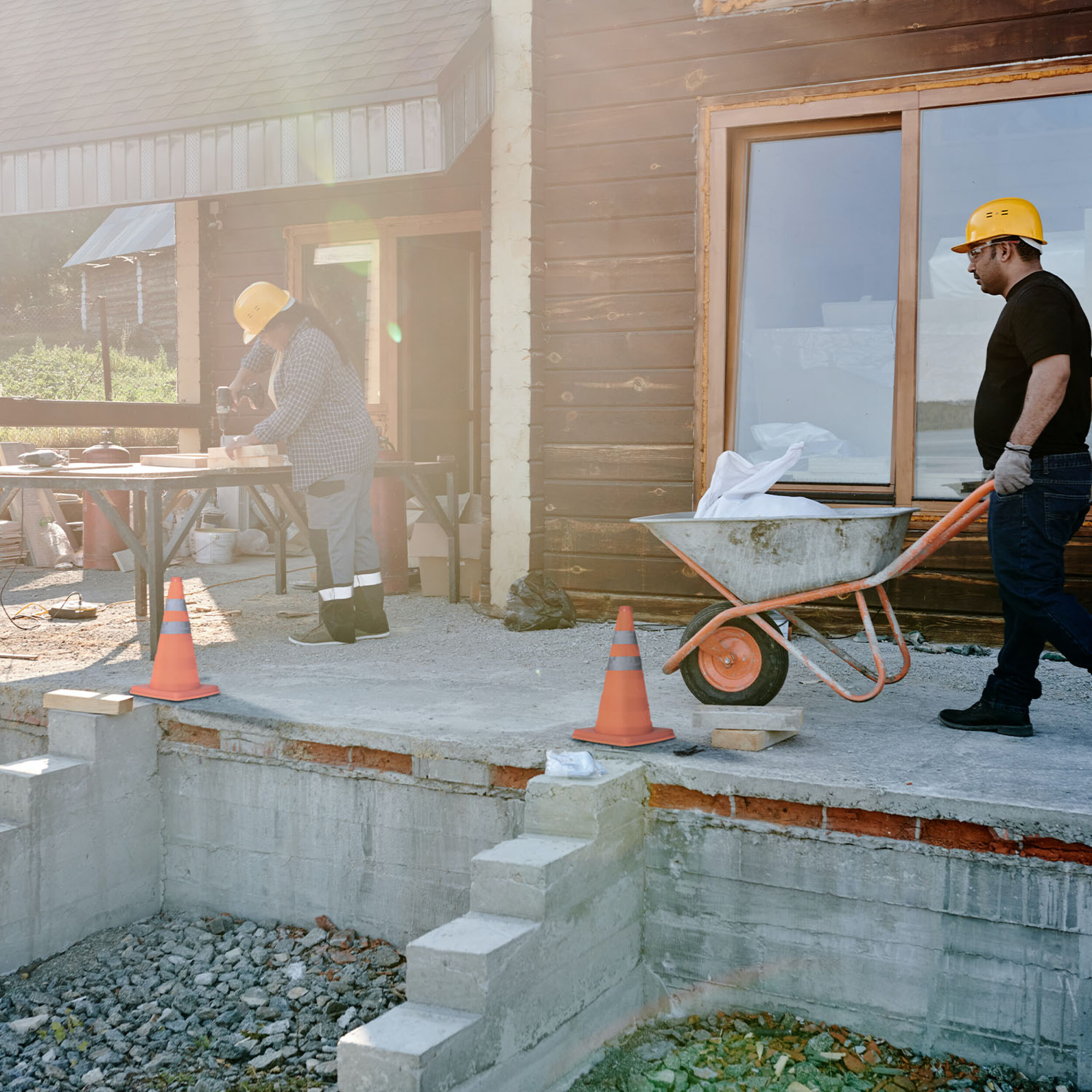 Foldable safety cone | alca® emergency cone Ultra Compact