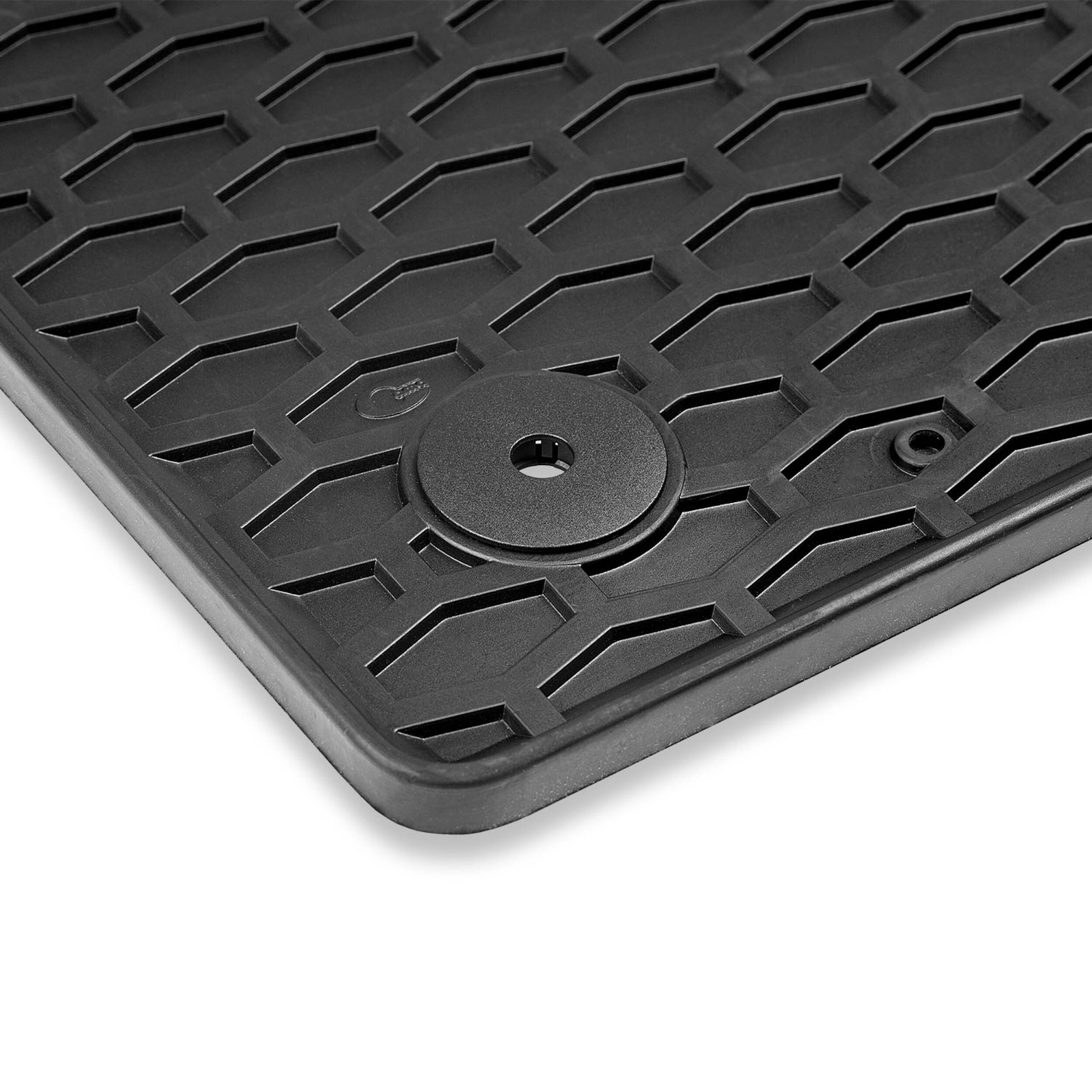 Rubber floor mats set Skoda | HEYNER® OEM protection mat