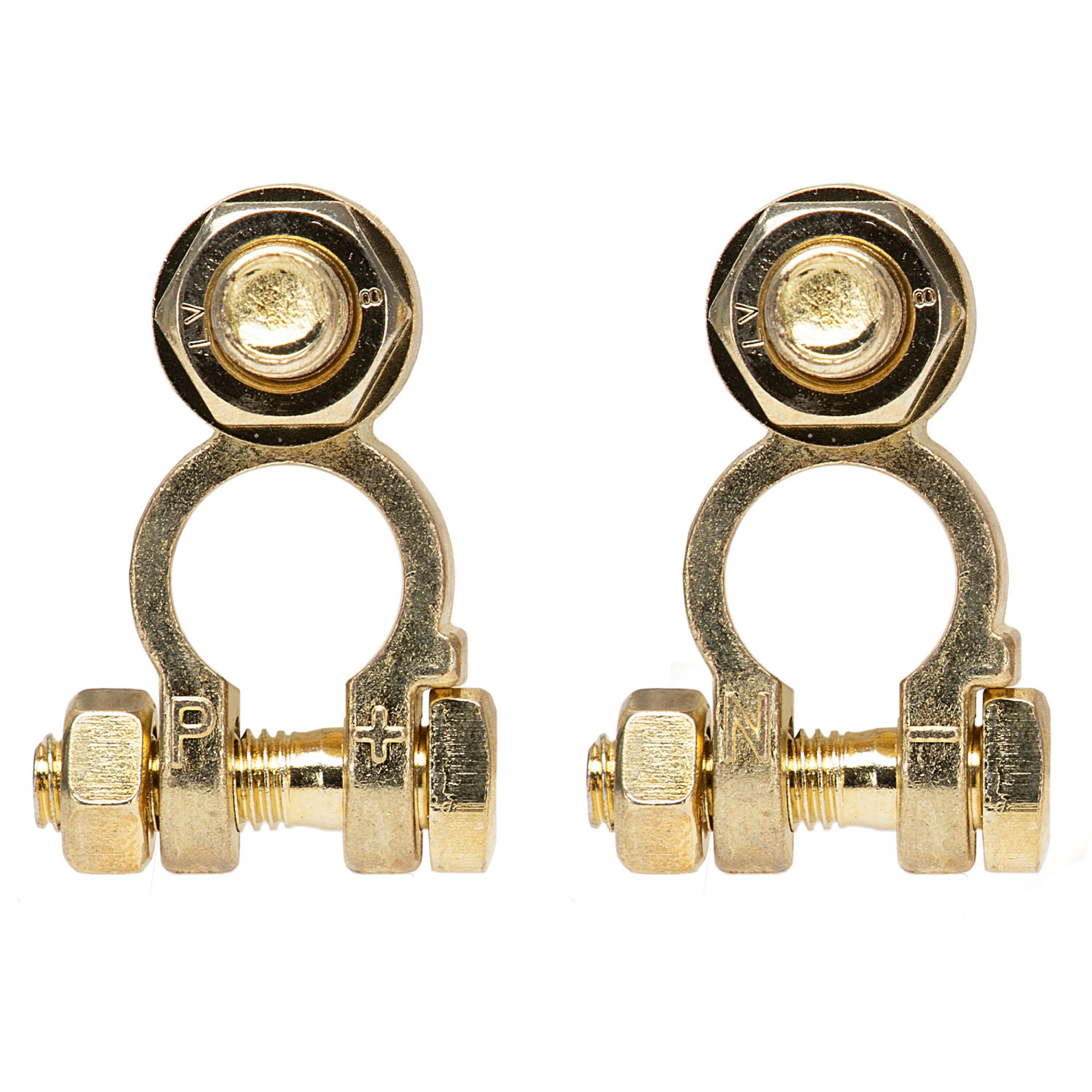 Batterie Polklemmen für Kabelschuhe | alca® M10 Fix 2x