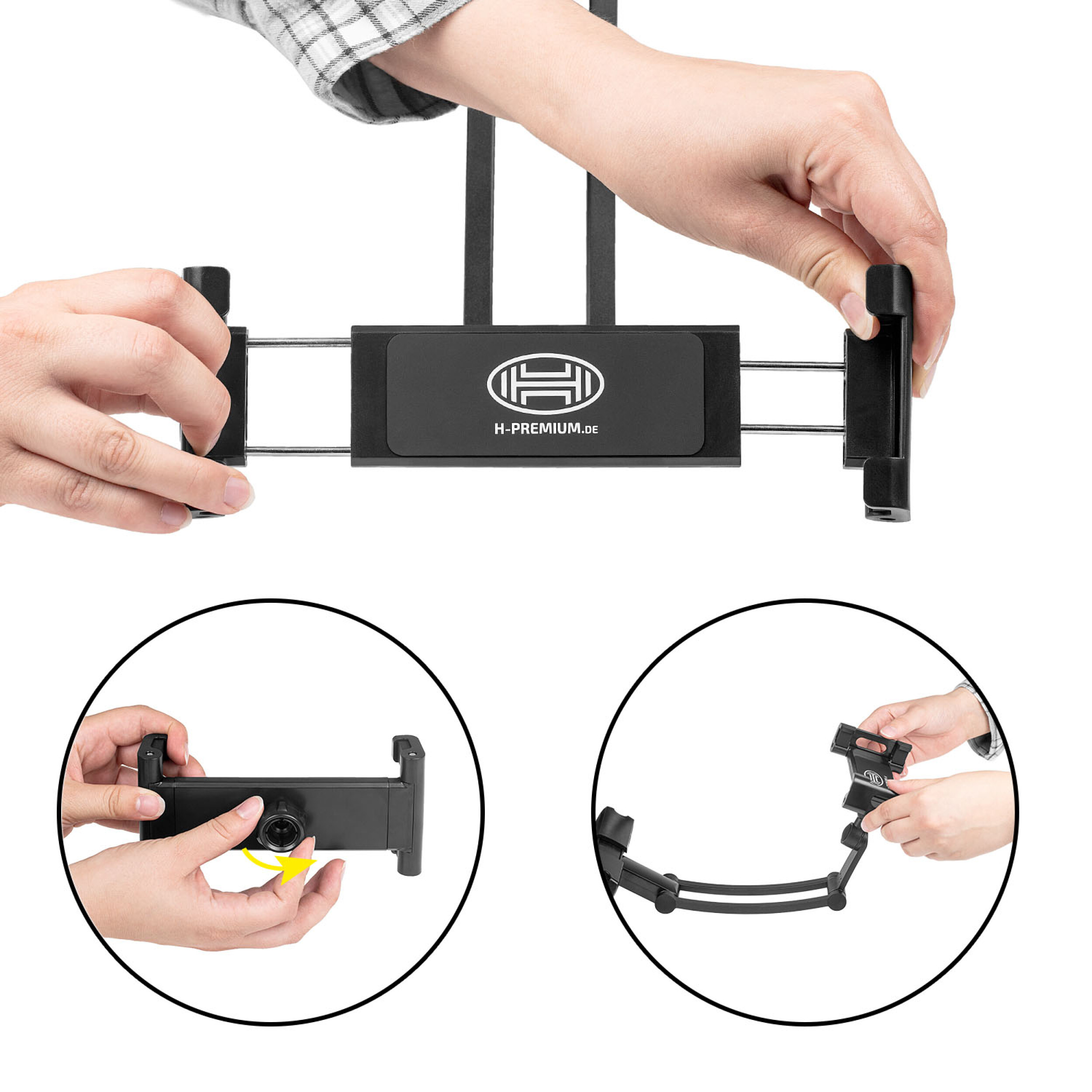Premium Tablethalter flexibel | HEYNER® TabletRack Flex