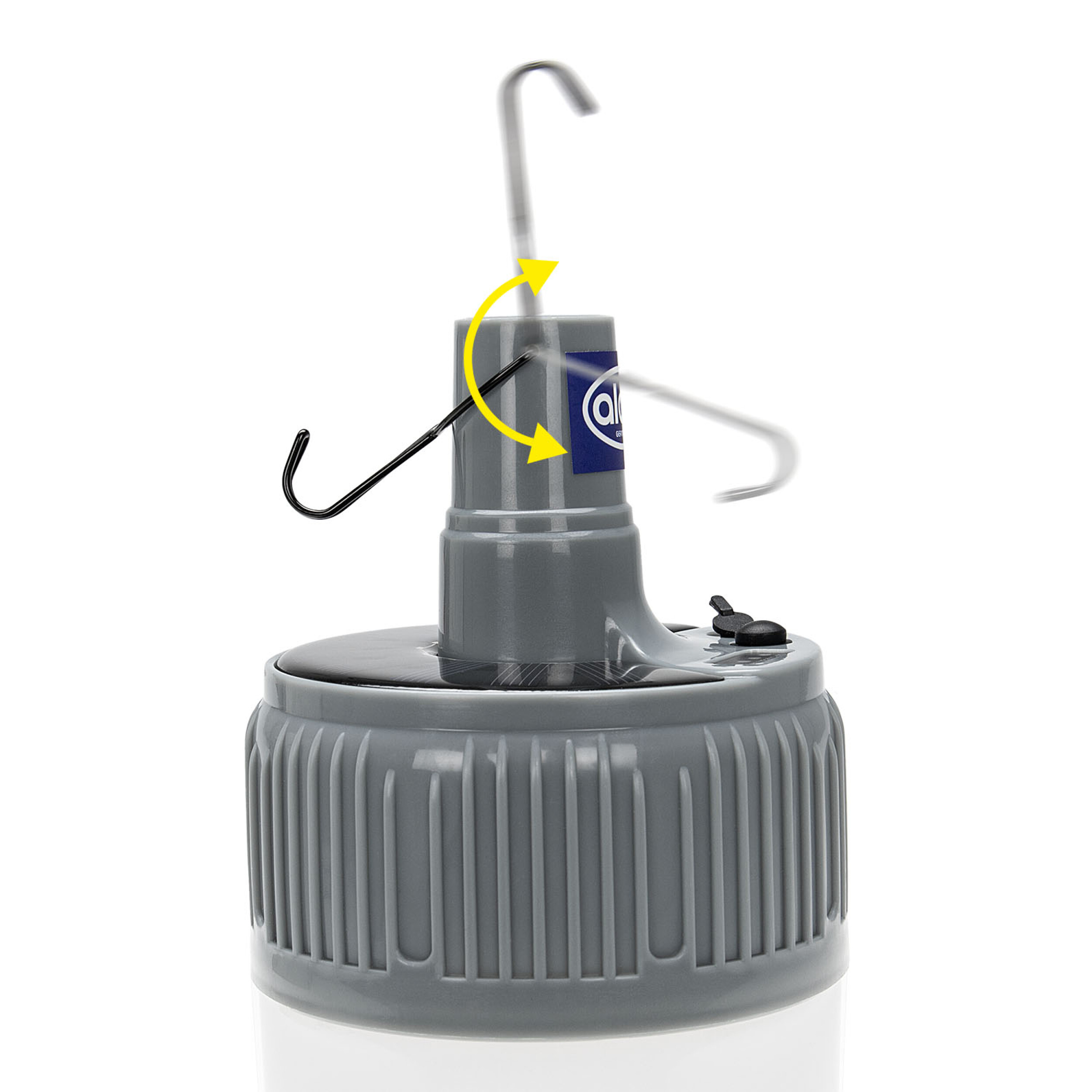 Wiederaufladbare Solarlaterne mit Fernbedienung | alca® CampingLamp SolarPower