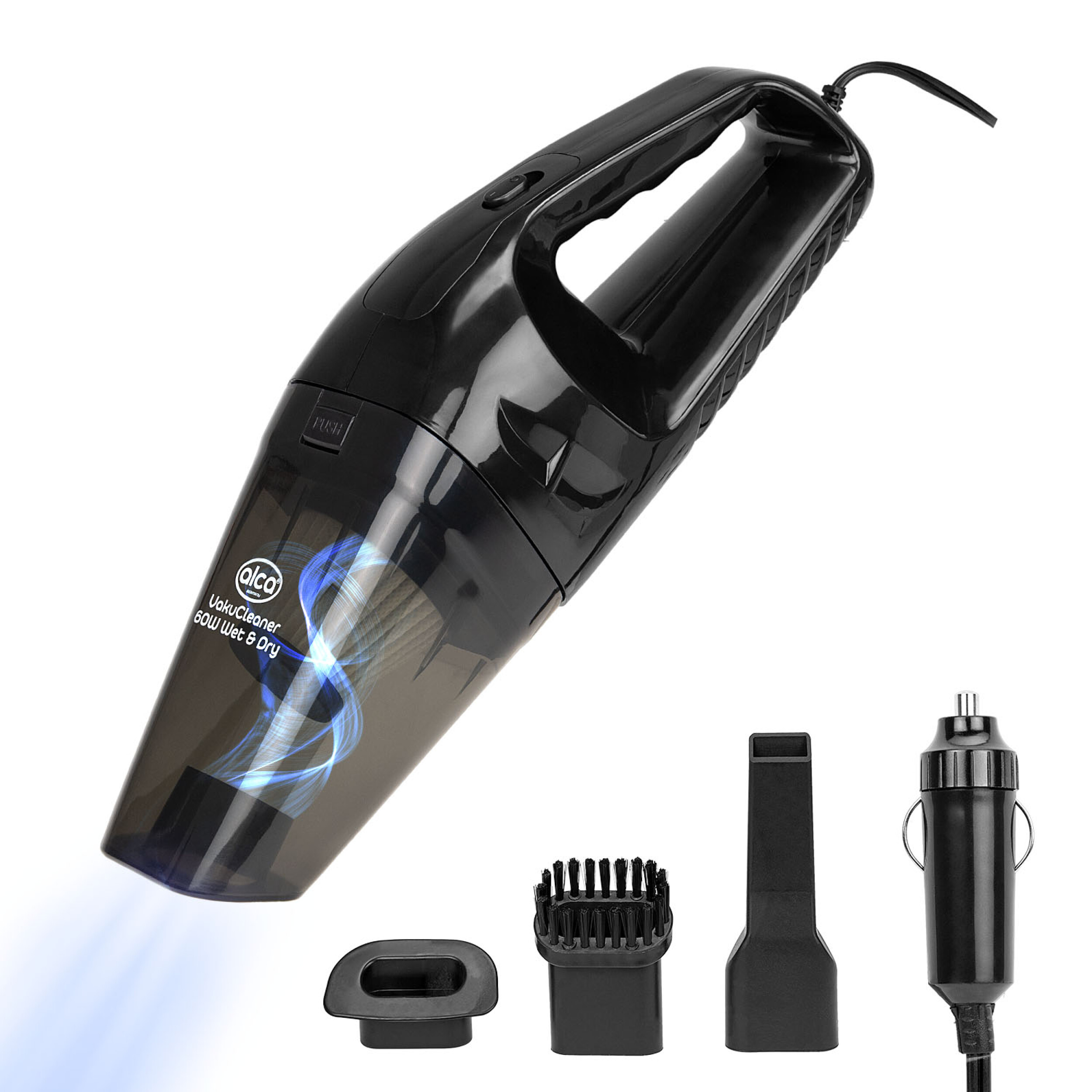 Staubsauger 12 V nass/trocken 350ml | alca® VacuCleaner 60W Wet & Dry