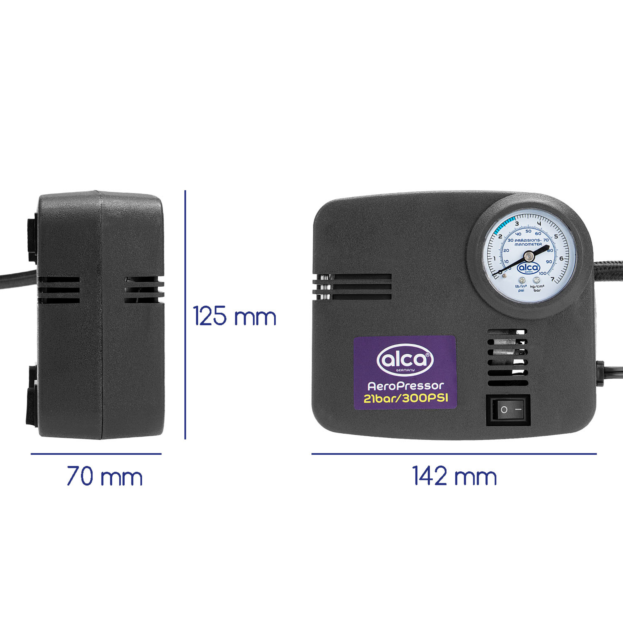 Compressor 12 V | alca® AeroPressor 21bar/ 300psi