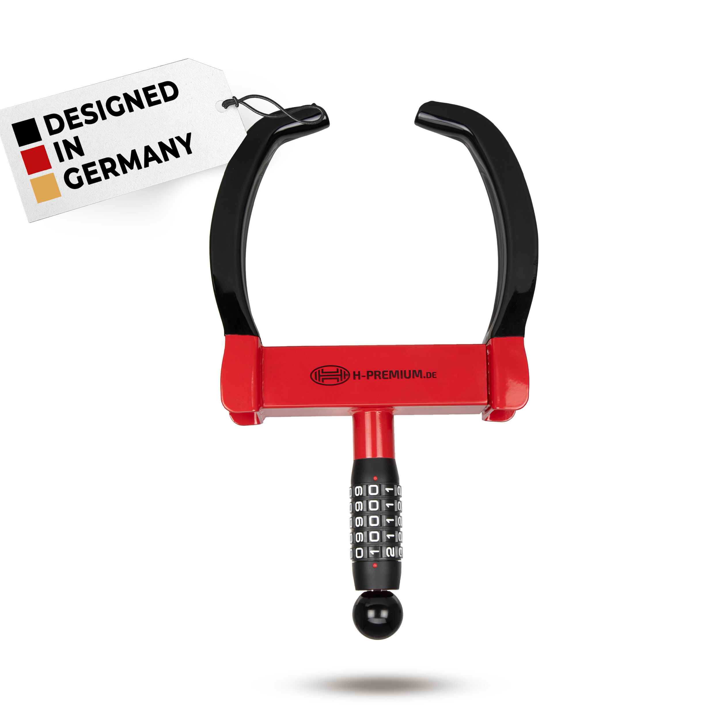 Radkralle ausziehbar L mit Zahlenschloss | HEYNER® Tire Block PRO