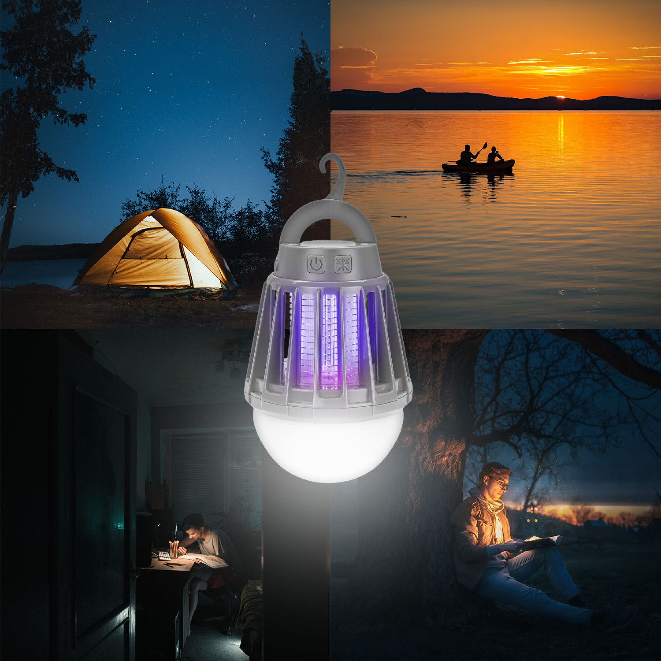 Elektrische Insektenlampe | alca® MosquitoVolt