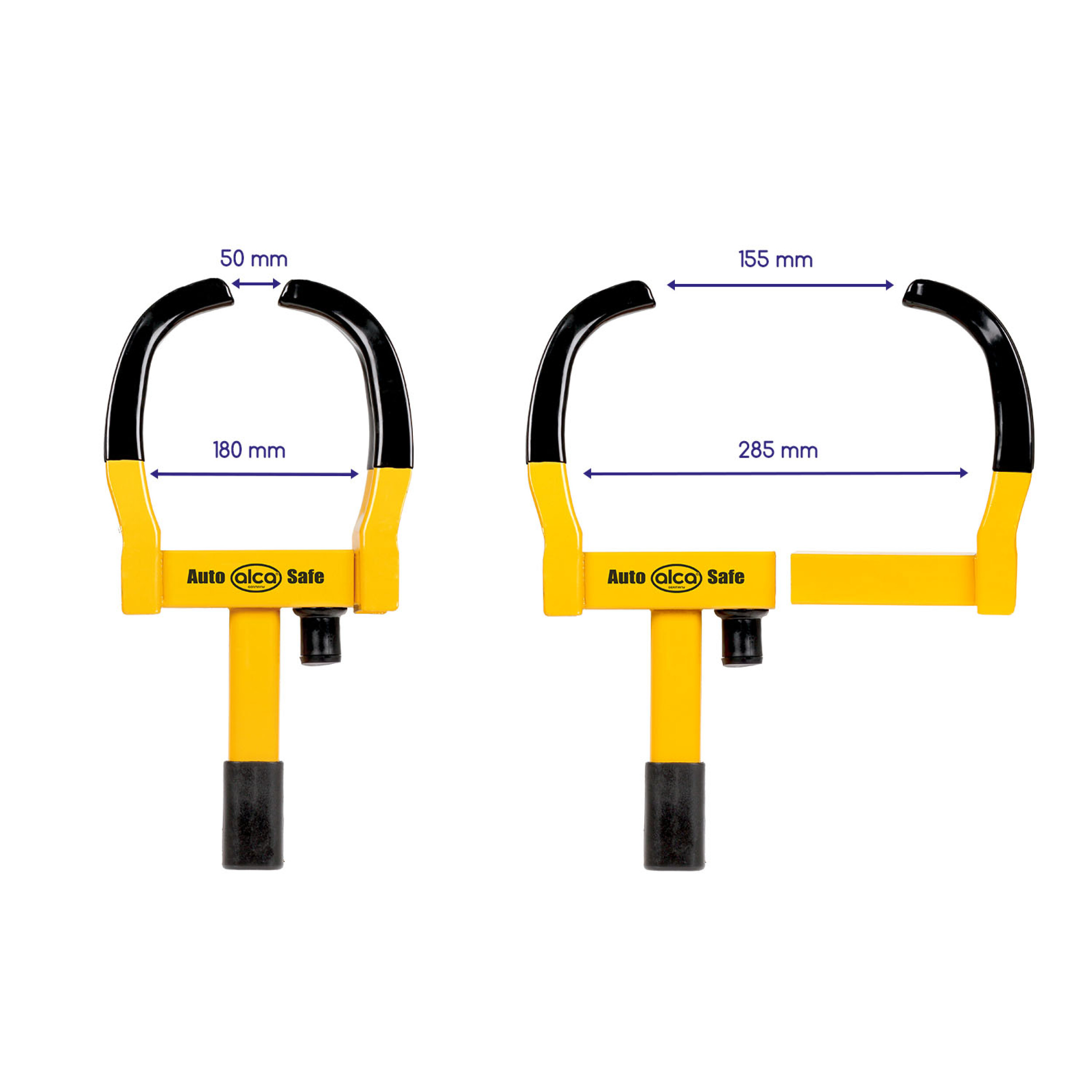 Radkralle ausziehbar | alca® AutoSafe Power Block