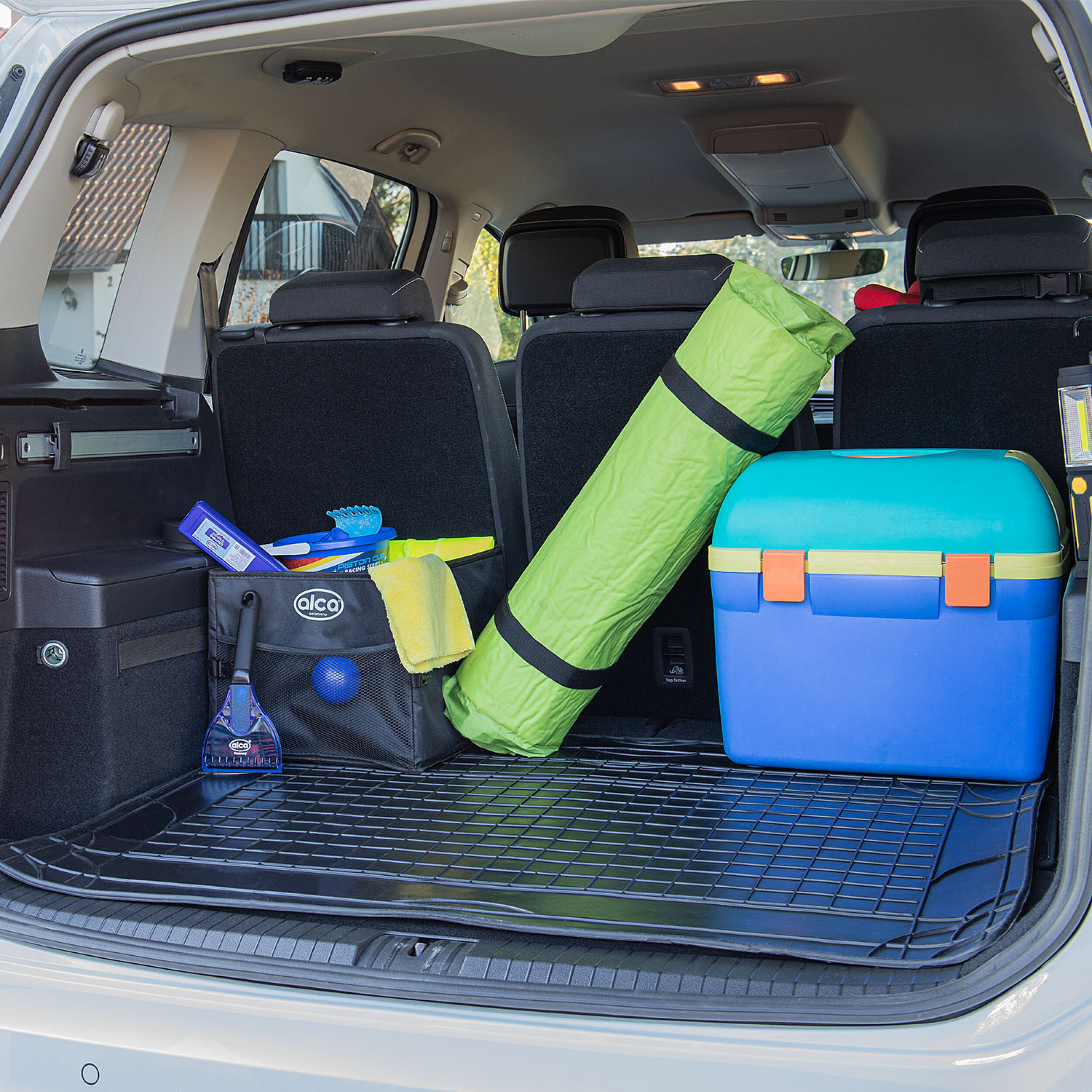 Trunk mat rubber black | alca® TrunkProtectUniversal M